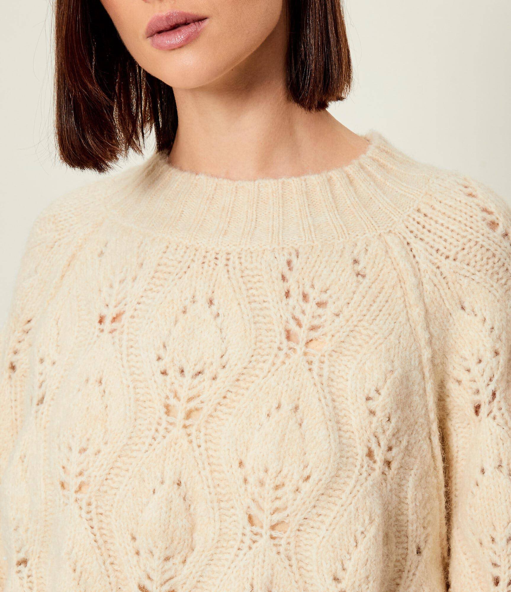 Silvian Heach Pulover | Oversize fit cu adaos de lână