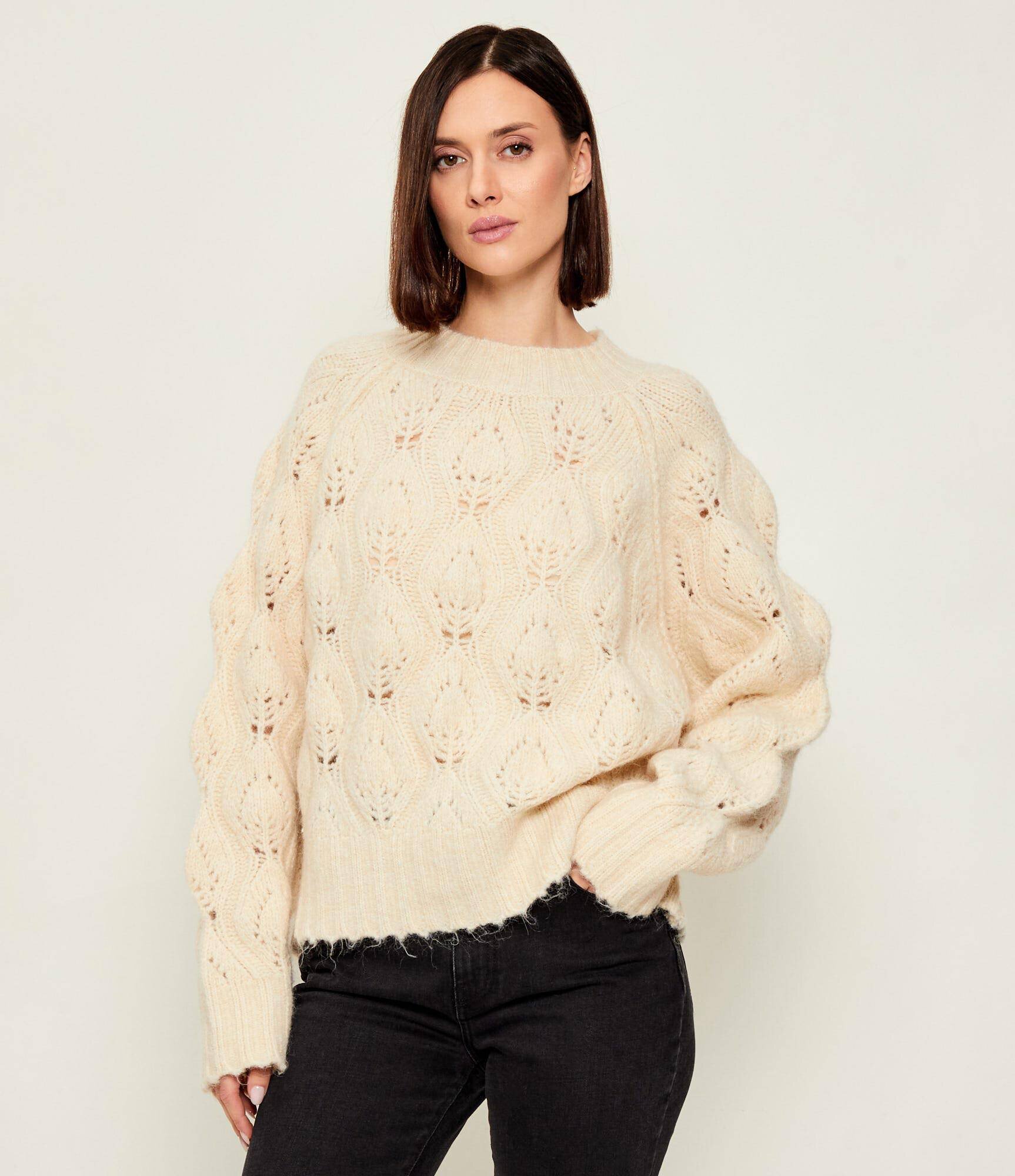 Silvian Heach Pulover | Oversize fit cu adaos de lână