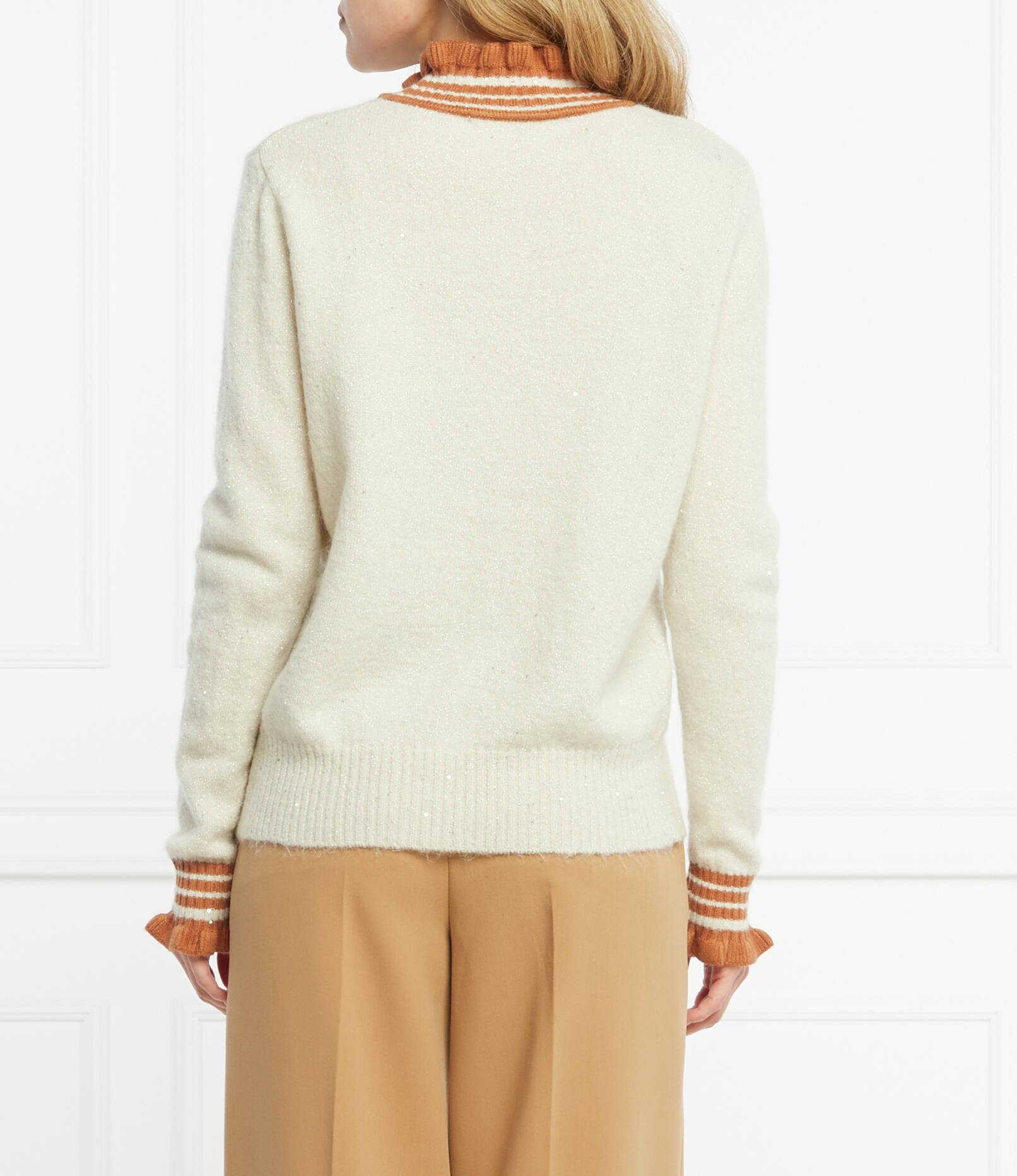 Silvian Heach Pulover | Relaxed fit cu adaos de lână
