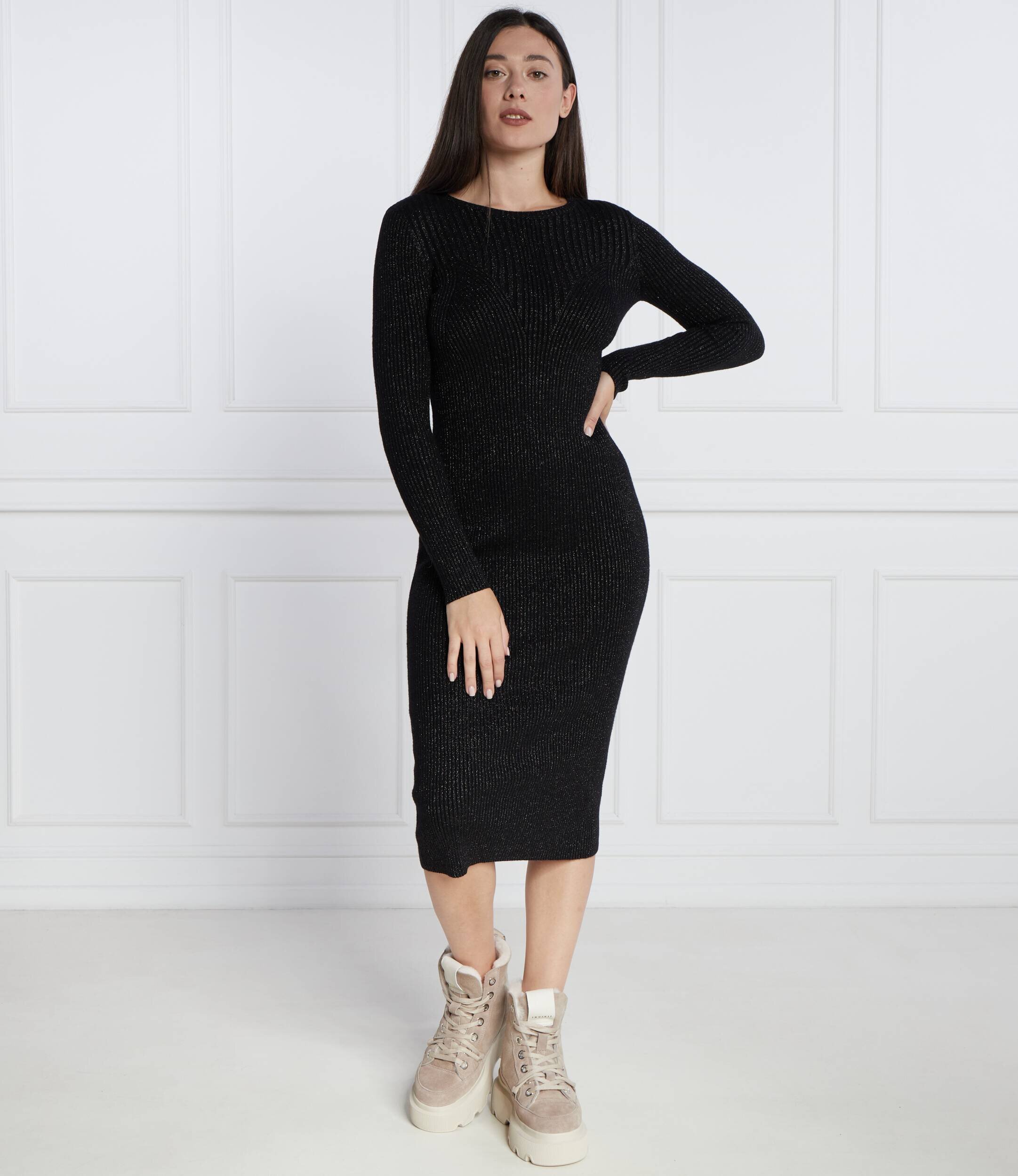 Silvian Heach Rochie cu adaos de lână