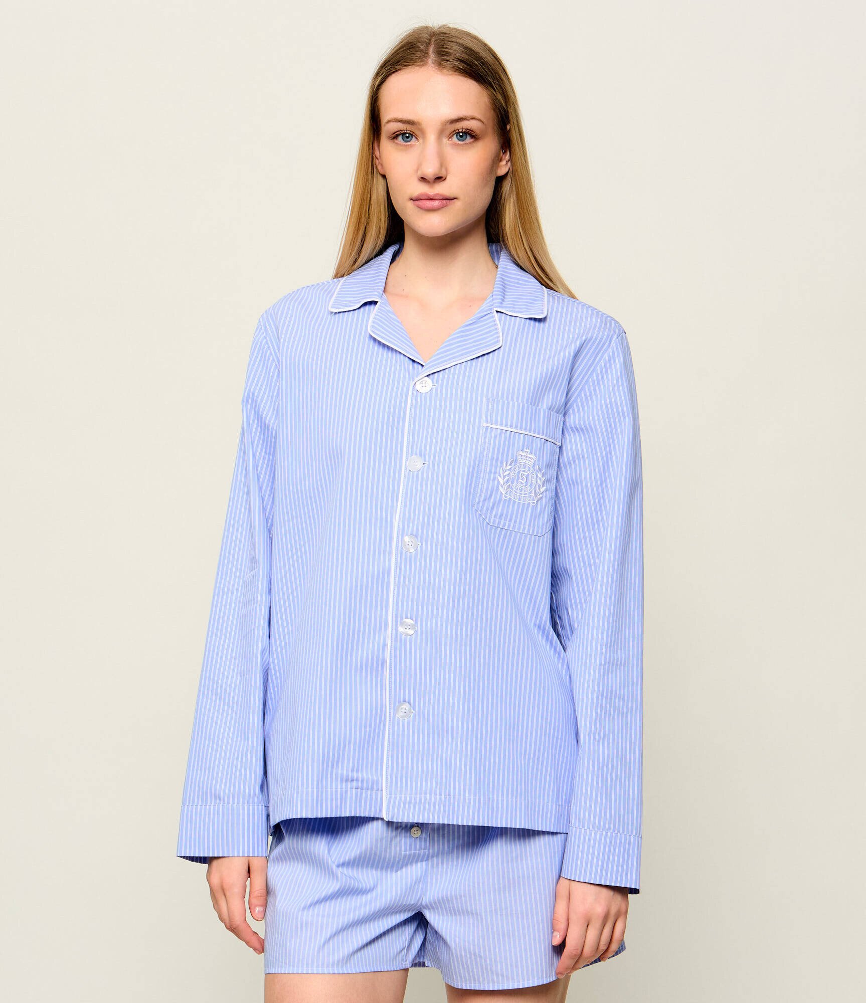 Sporty&Rich Cămașă NY Crest | Relaxed fit