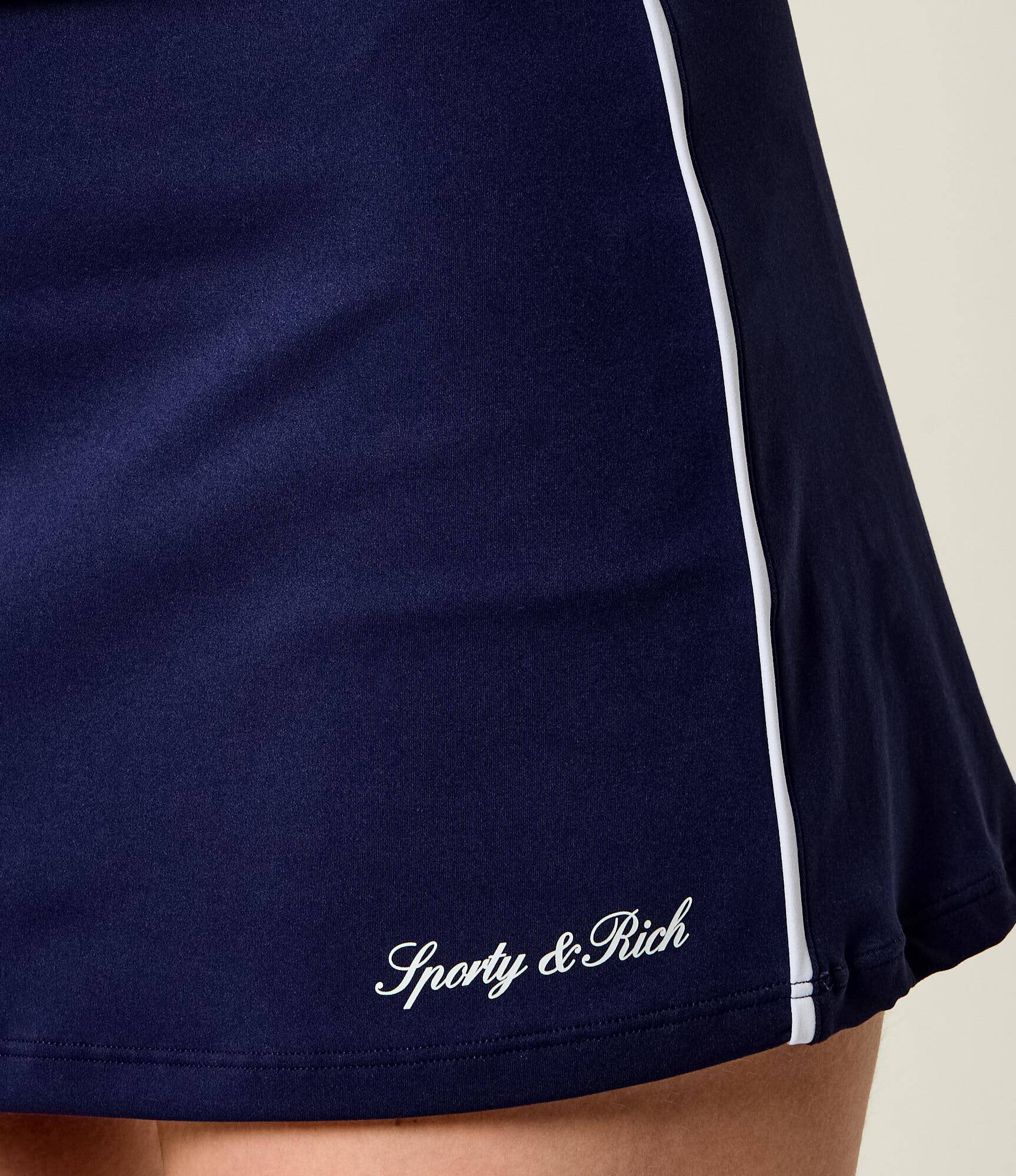 Sporty&Rich Fustă-pantaloni Signature Logo
