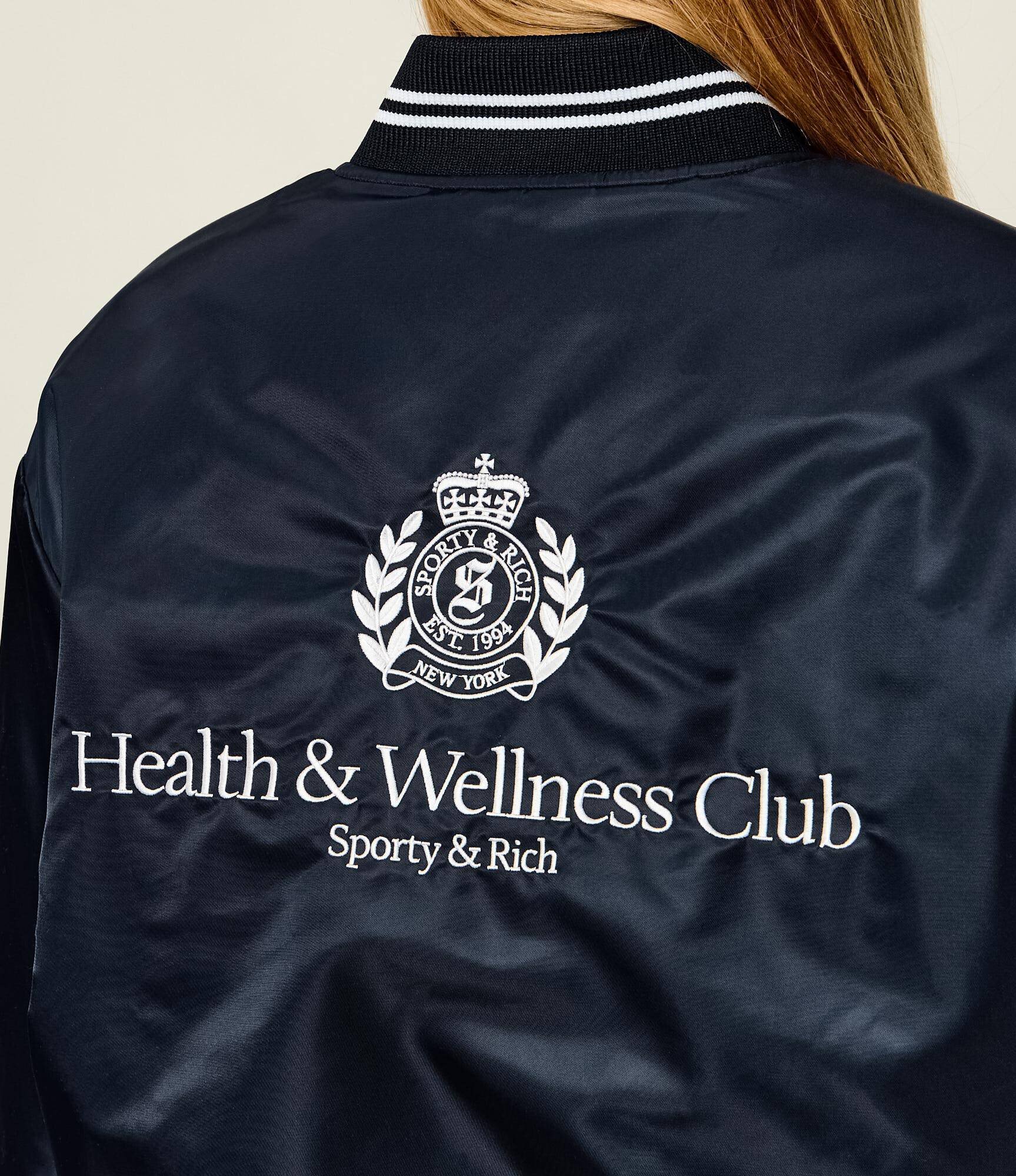 Sporty&Rich Geacă bomber H&W | Oversize fit