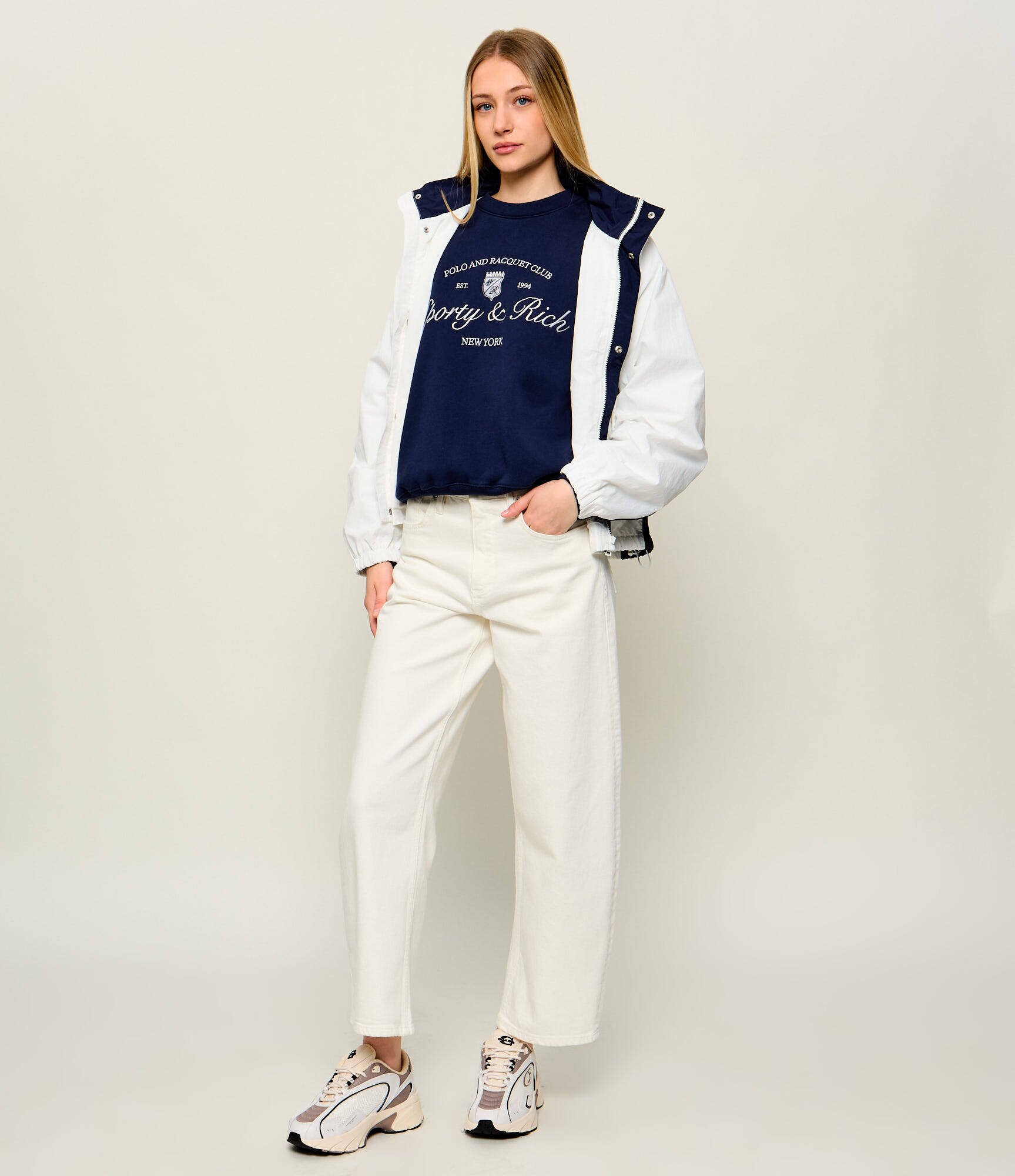 Sporty&Rich Hanorac EEVO | Relaxed fit