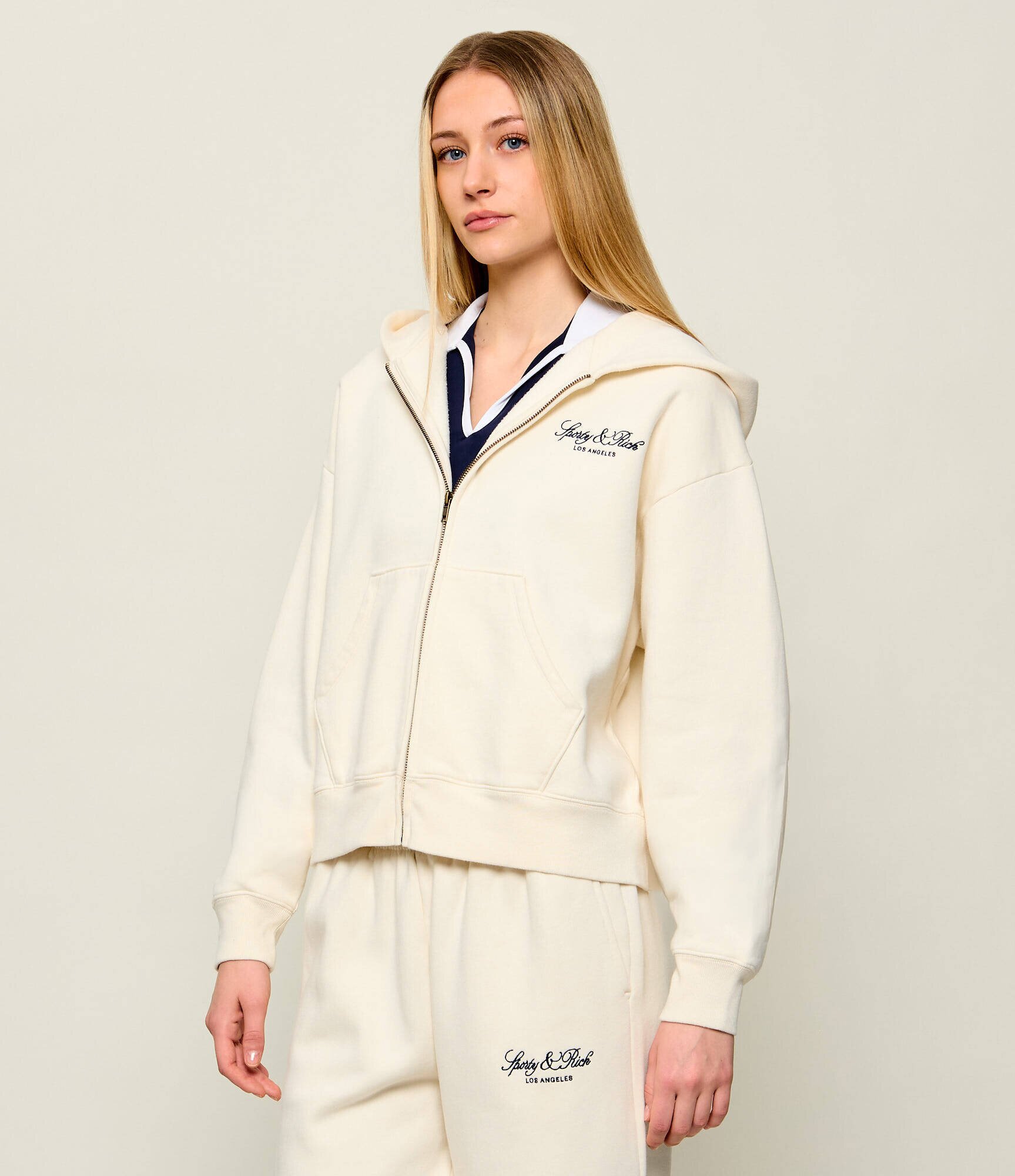Sporty&Rich Hanorac EMARI | Relaxed fit