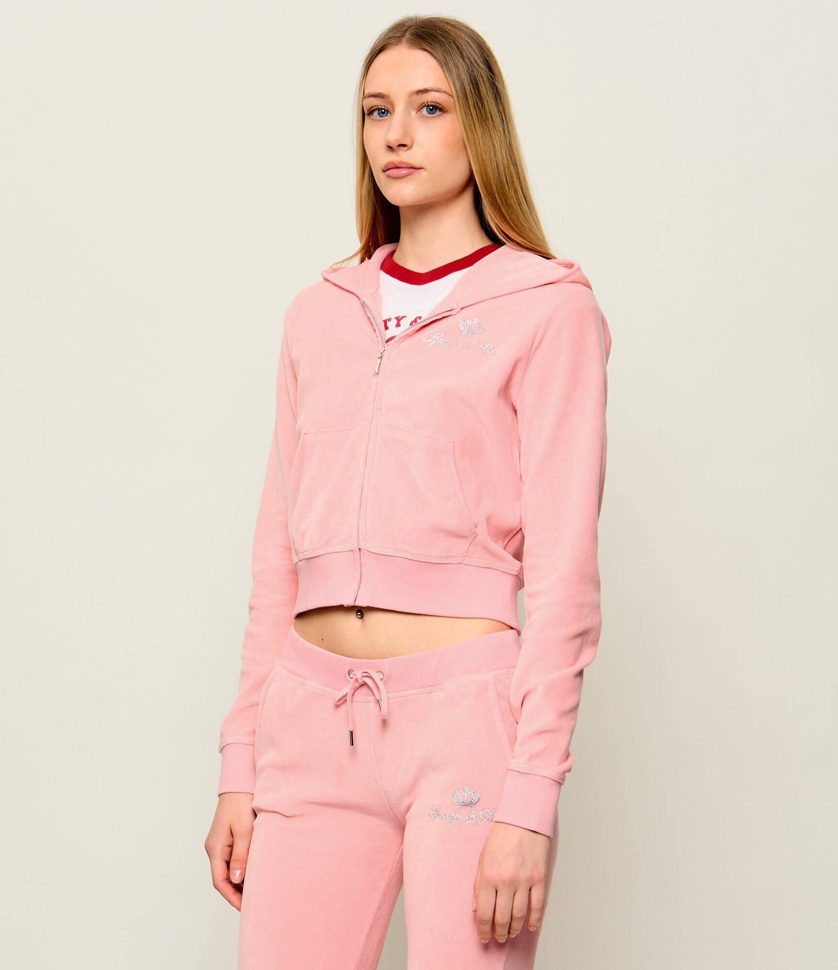 Sporty&Rich Hanorac Sporty & Rich x Juicy Couture | Cropped Fit