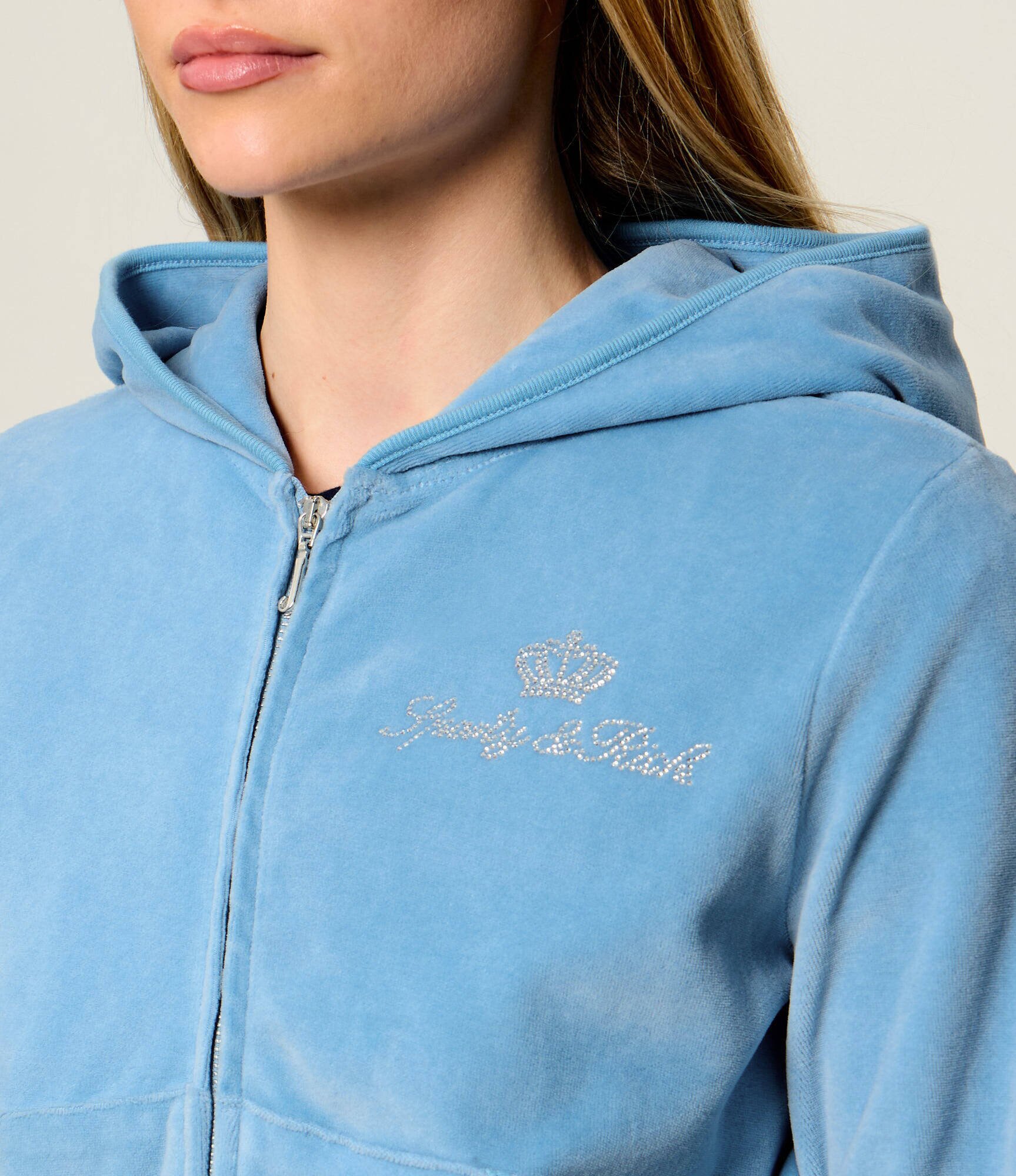 Sporty&Rich Hanorac Sporty & Rich x Juicy Couture Emmyla | Cropped Fit