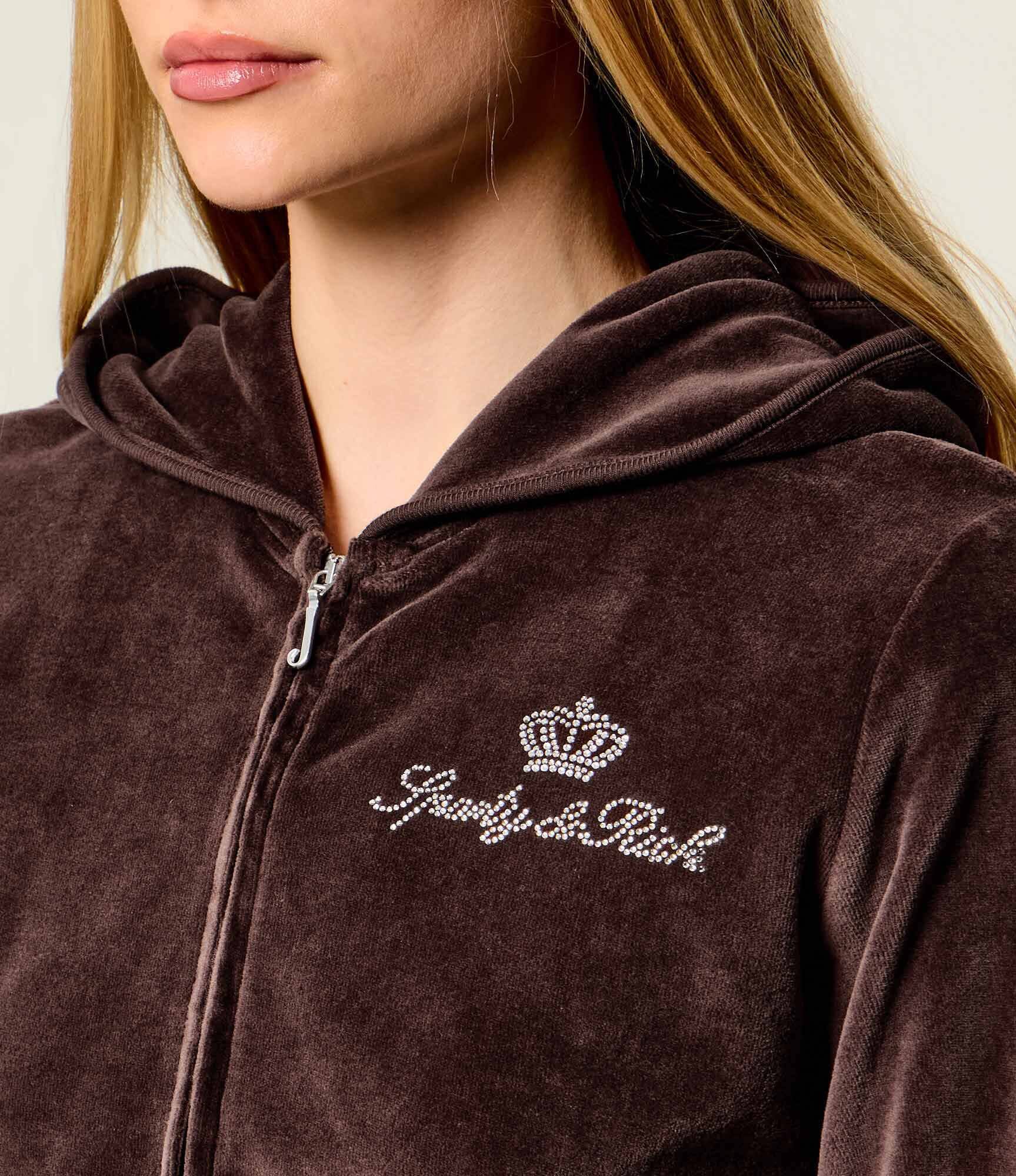 Sporty&Rich Hanorac Sporty $ Rich x Juicy Couture Emmyla | Cropped Fit