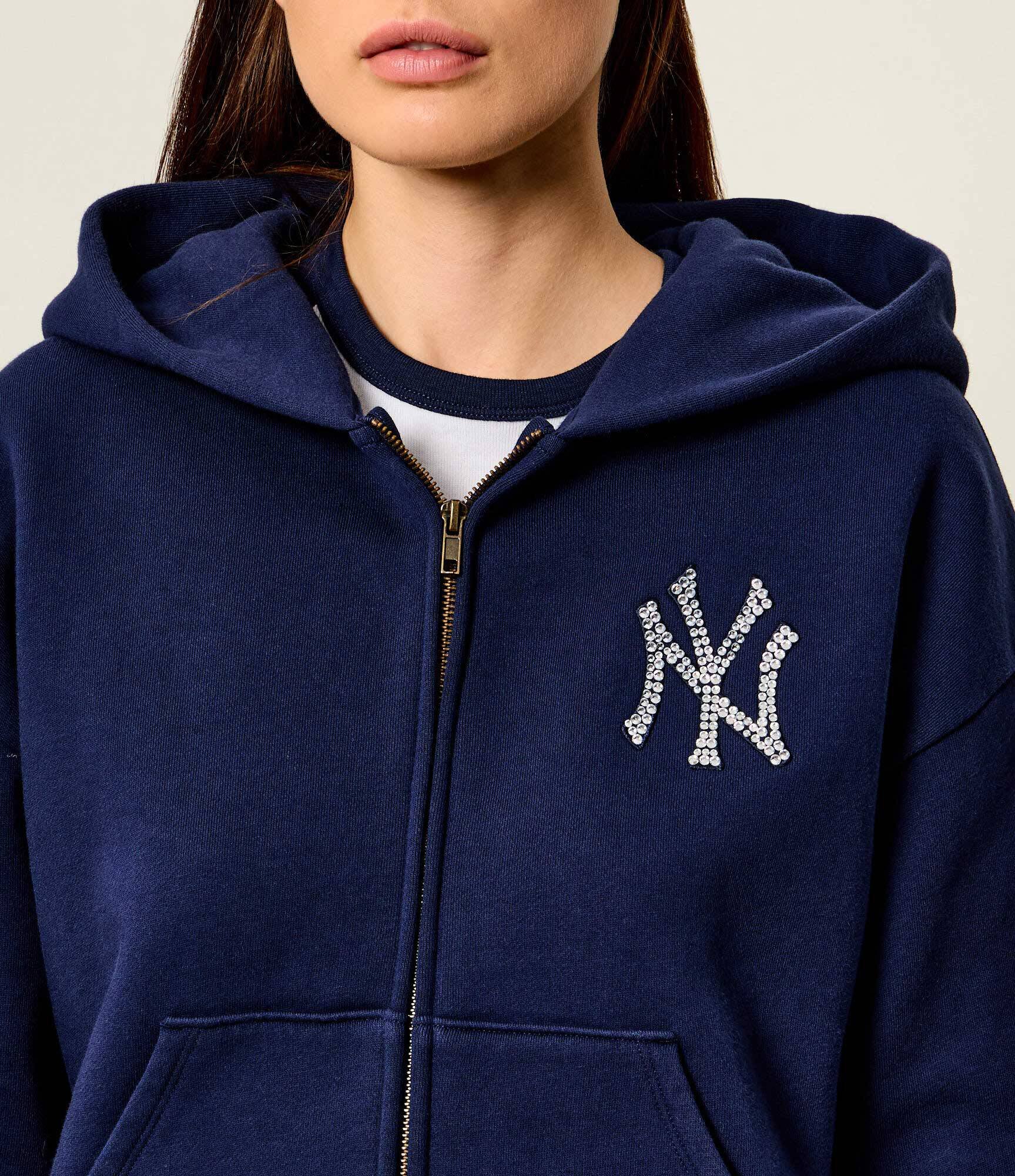 Sporty&Rich Hanorac Yankees Krystal | Relaxed fit