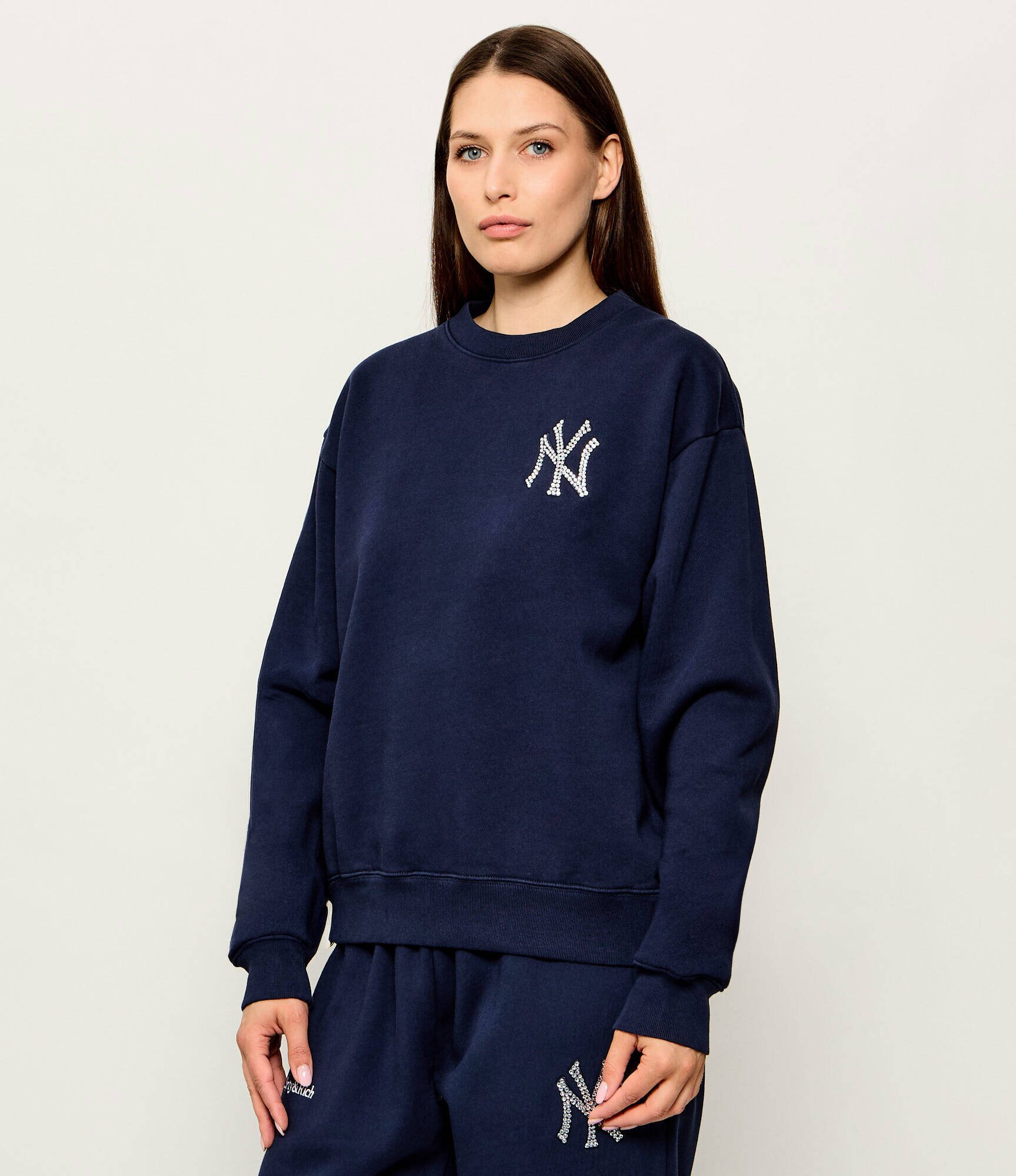 Sporty&Rich Hanorac Yankees Krystal | Relaxed fit