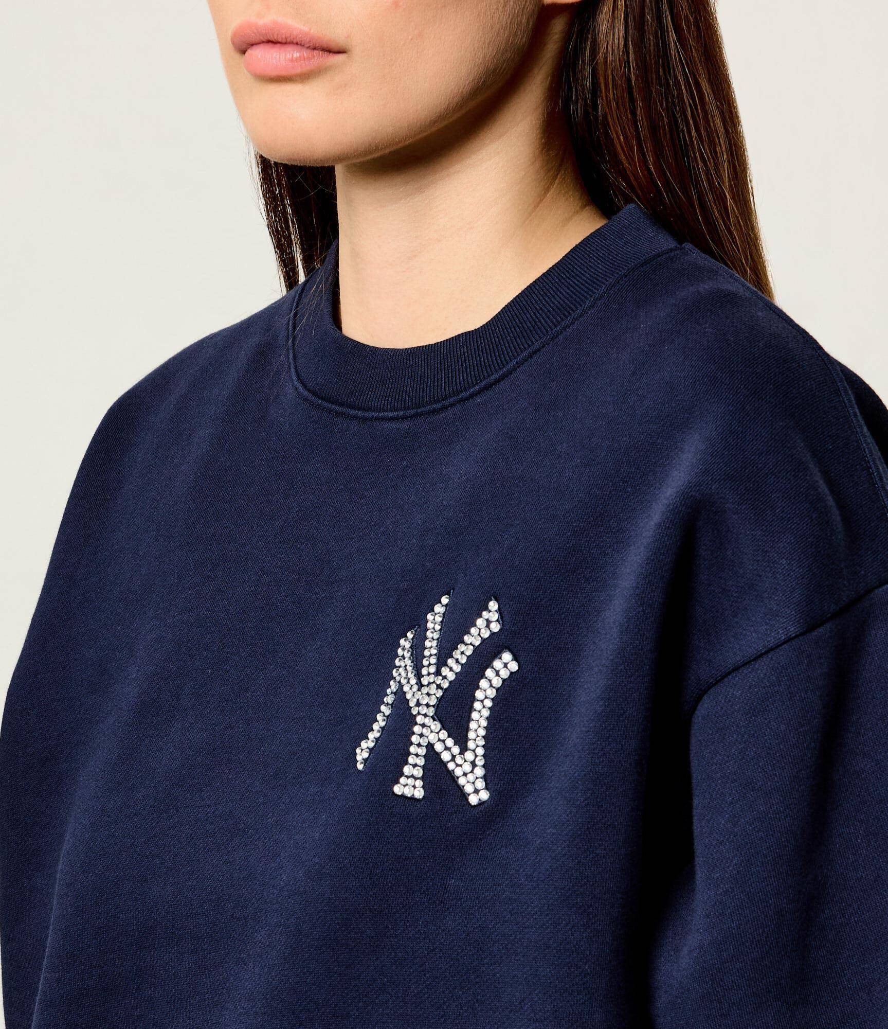Sporty&Rich Hanorac Yankees Krystal | Relaxed fit