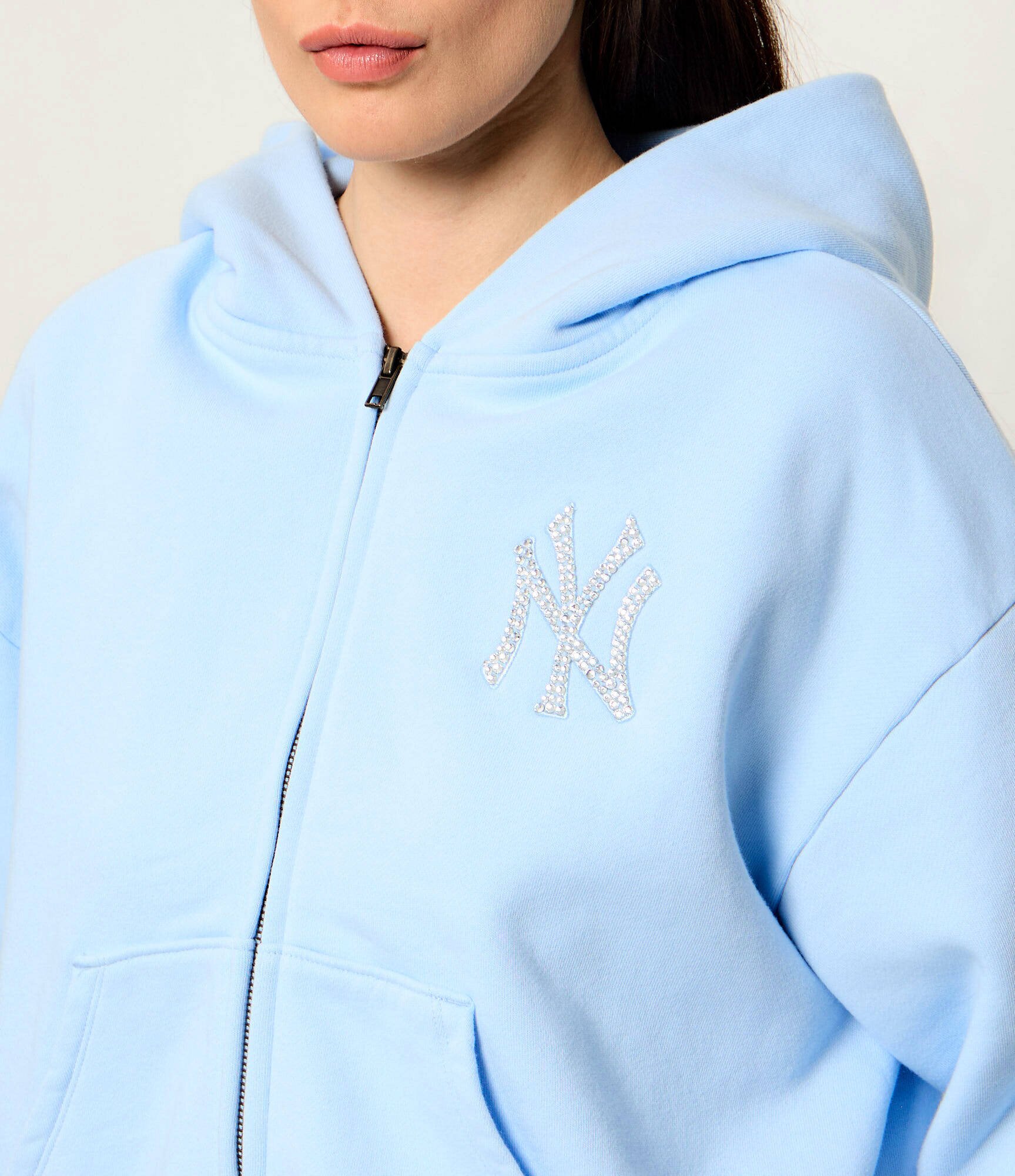 Sporty&Rich Hanorac Yankees Krystal | Relaxed fit