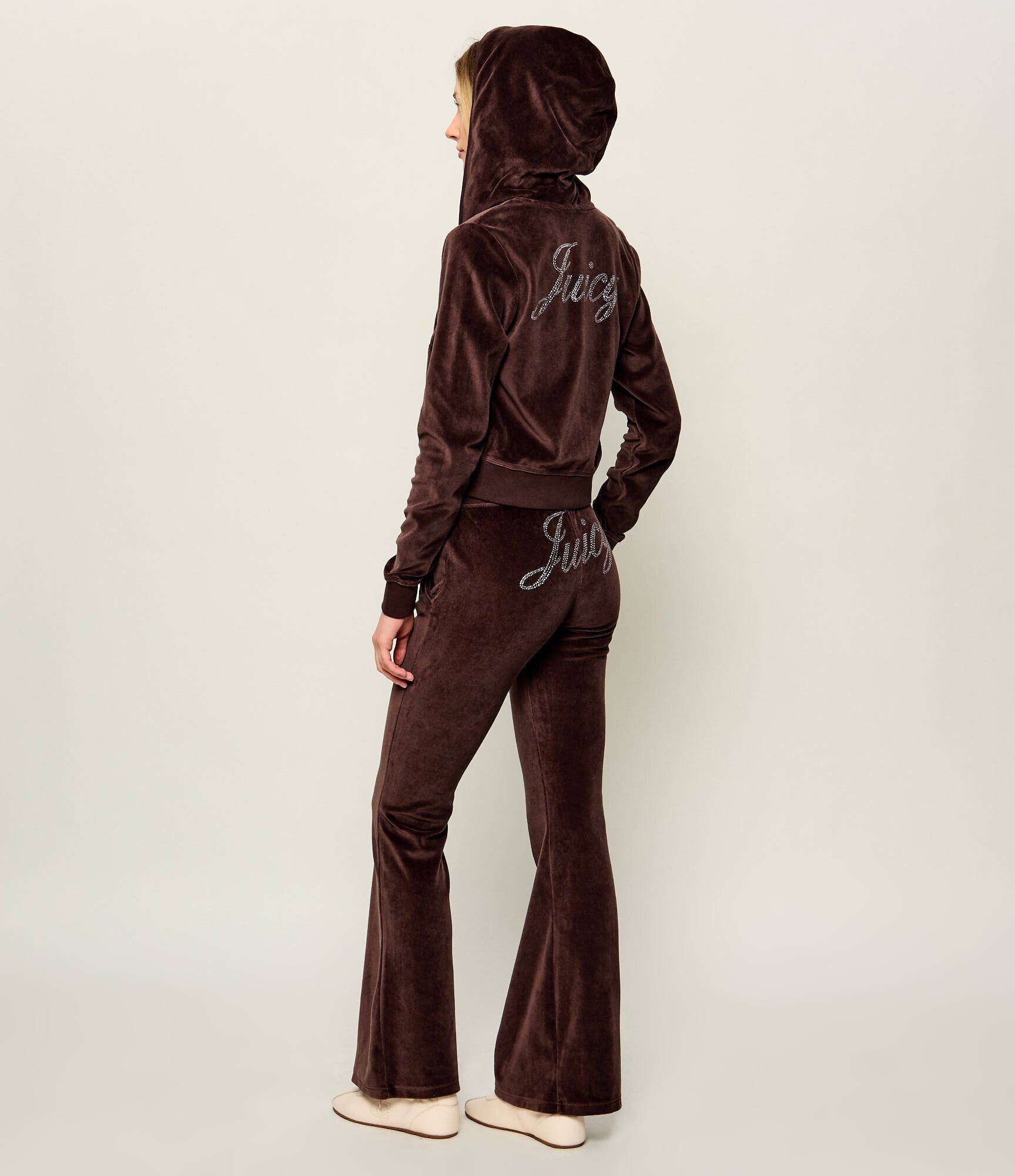 Sporty&Rich Pantaloni de trening Sporty & Rich x Juicy Couture | flare fit