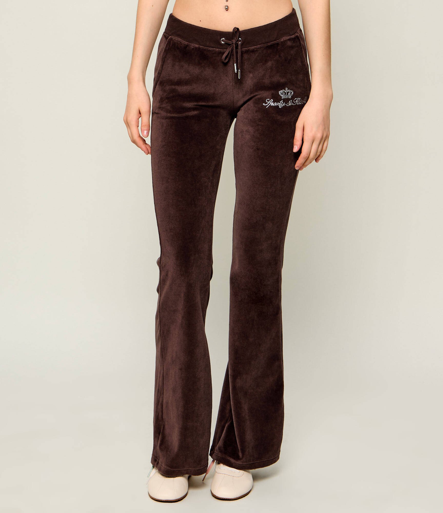 Sporty&Rich Pantaloni de trening Sporty & Rich x Juicy Couture | flare fit