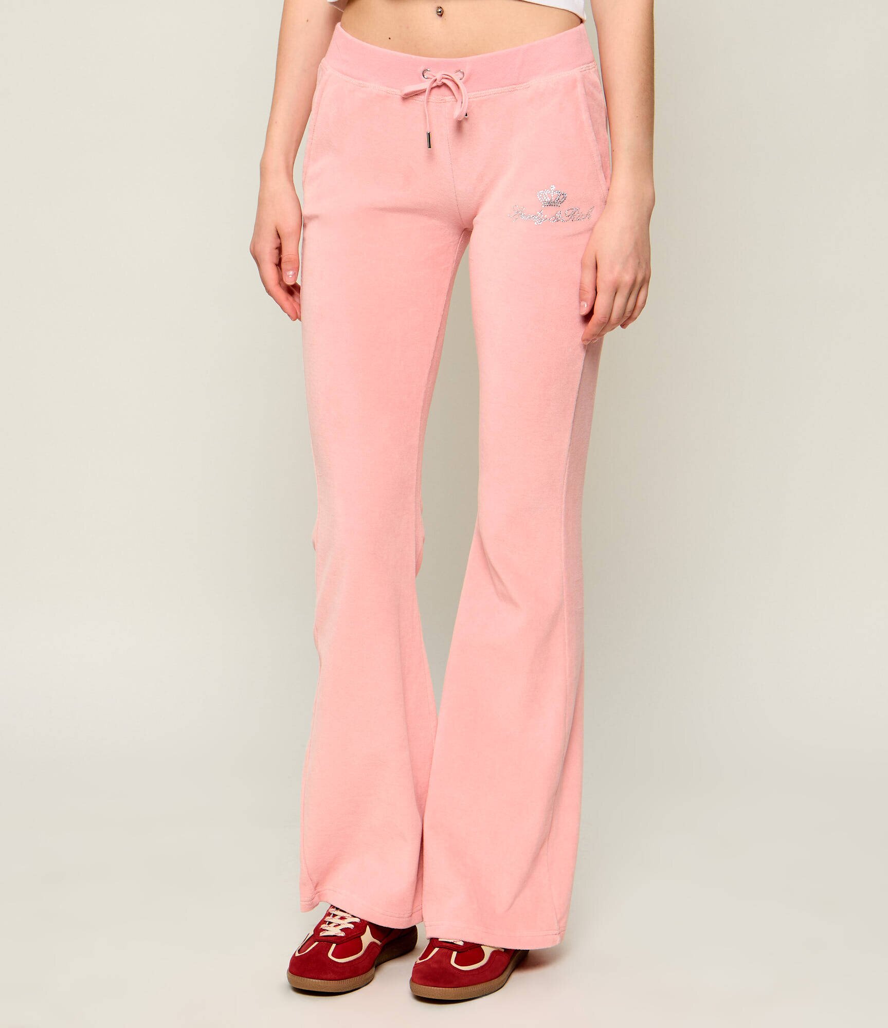 Sporty&Rich Pantaloni de trening Sporty & Rich x Juicy Couture | flare fit