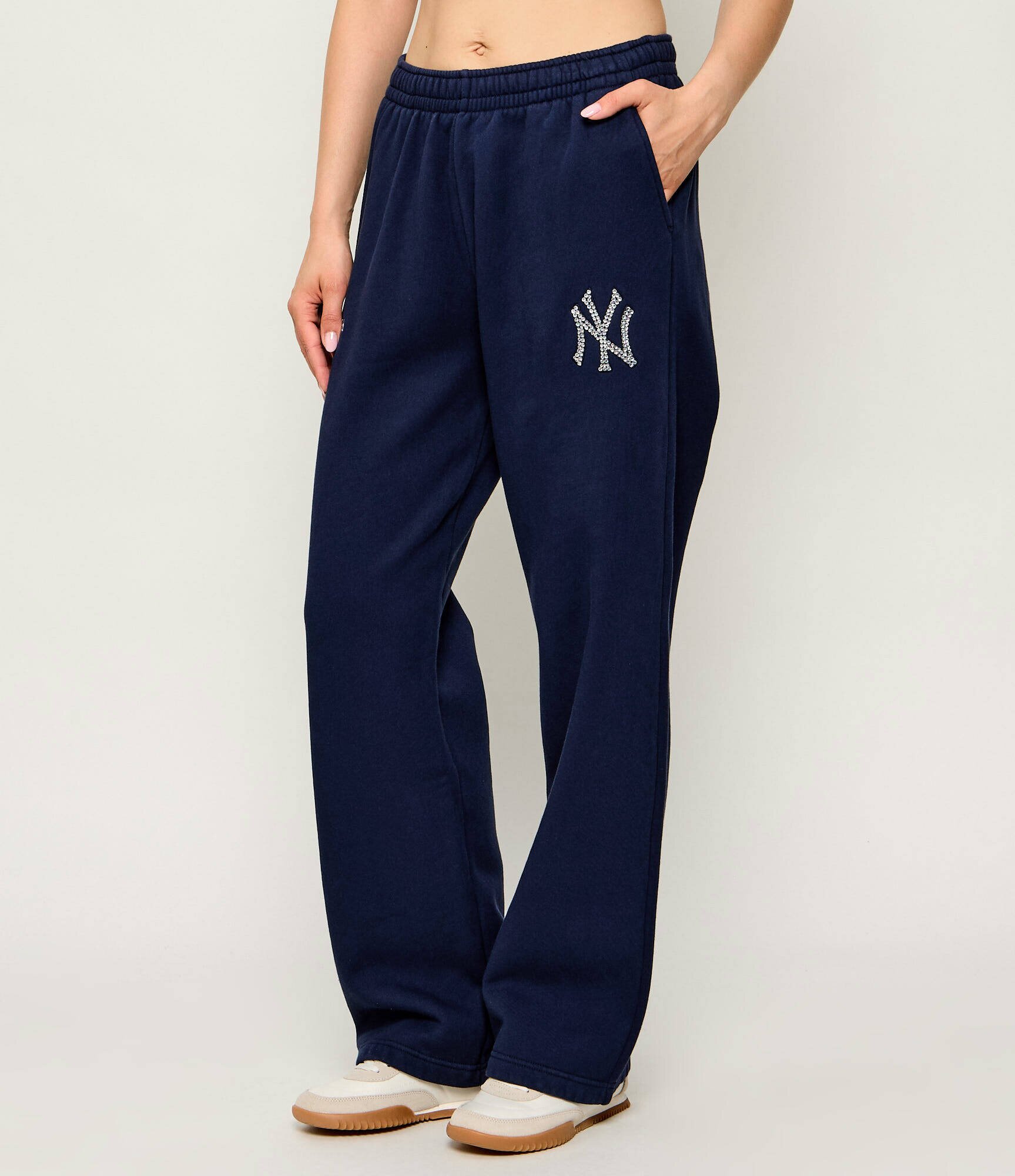 Sporty&Rich Pantaloni de trening Yankees Krystal | Relaxed fit