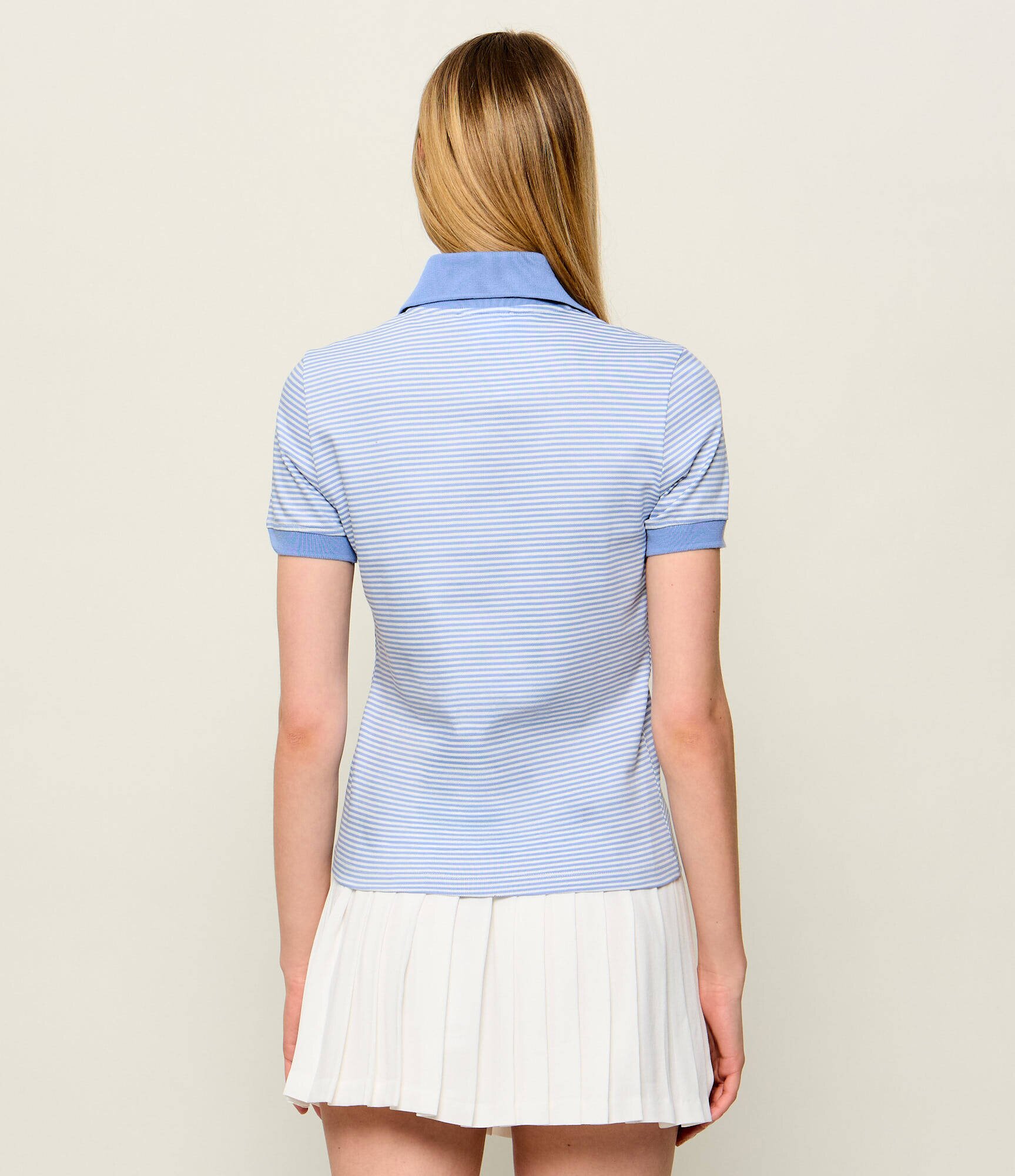 Sporty&Rich Polo NY Crest Prep | Slim Fit