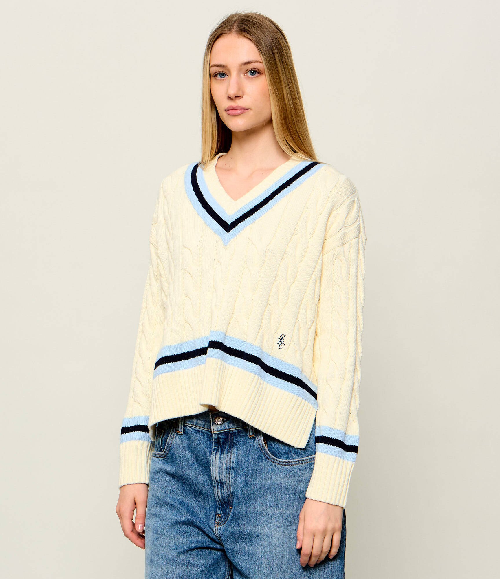 Sporty&Rich Pulover IDORA | Relaxed fit