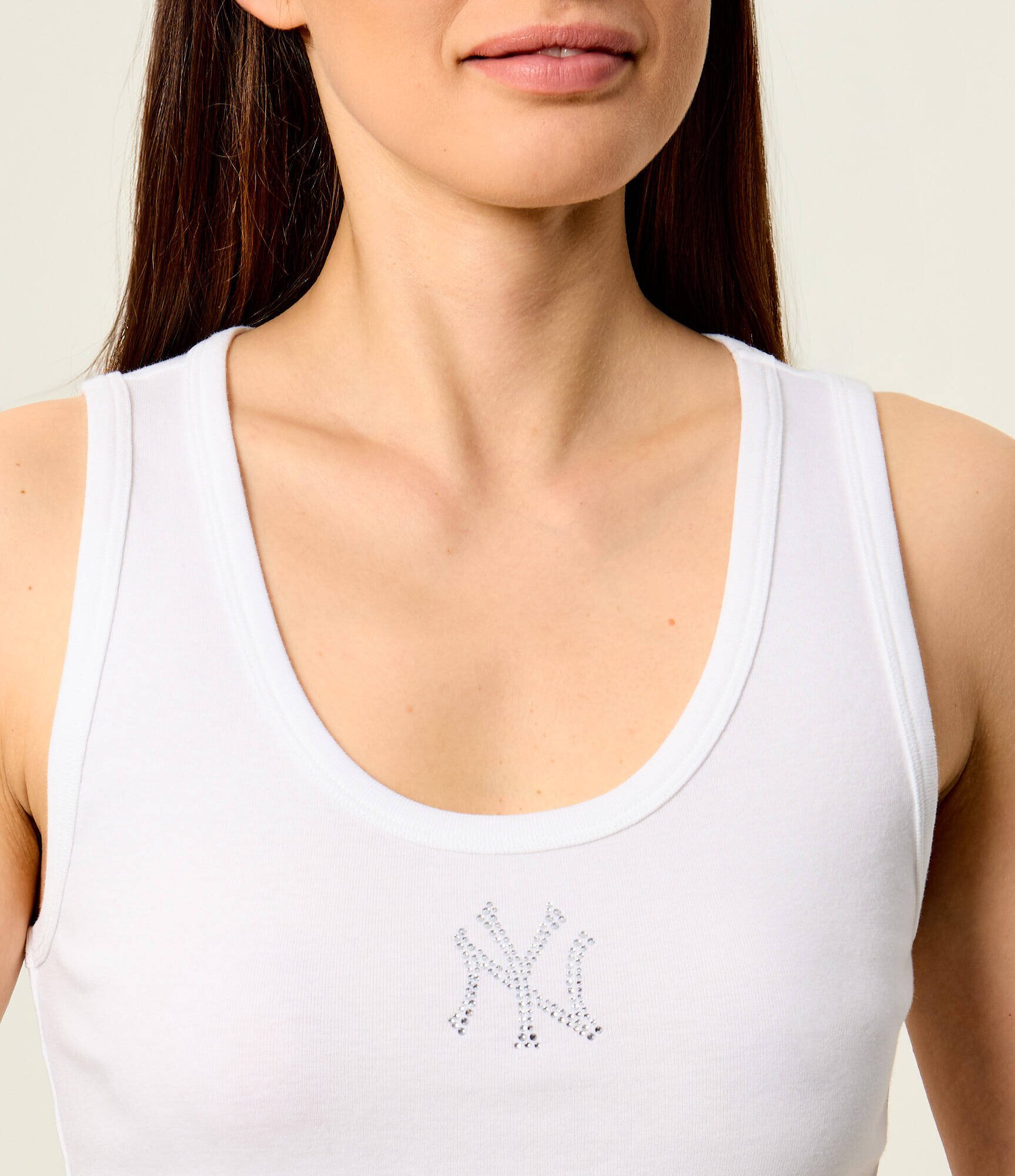 Sporty&Rich Top Yankees Krystal | Slim Fit