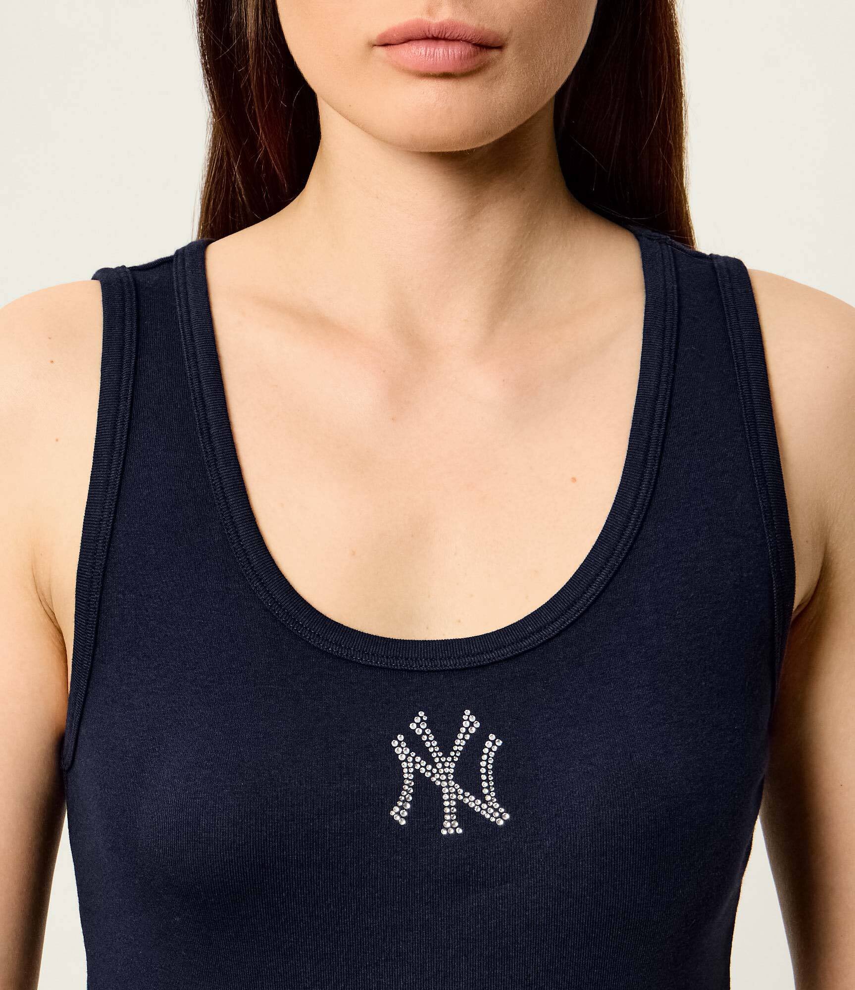 Sporty&Rich Top Yankees Krystal | Slim Fit