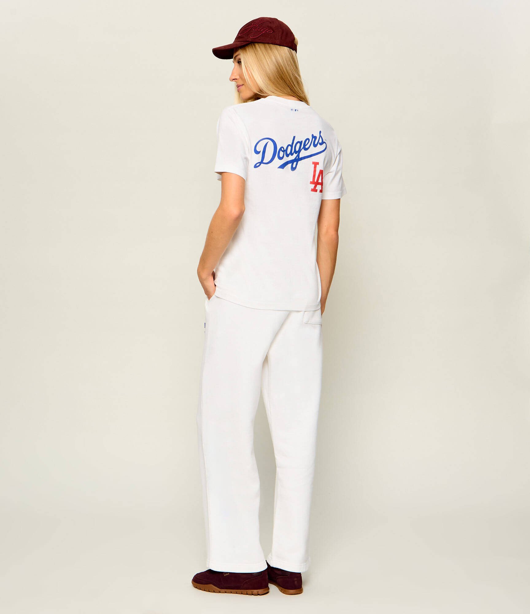 Sporty&Rich Tricou Dodgers Serif | regular fit