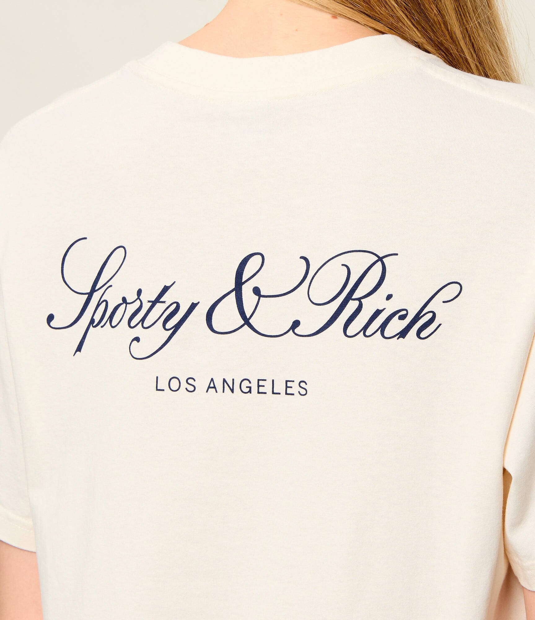 Sporty&Rich Tricou Vendome LA | Relaxed fit