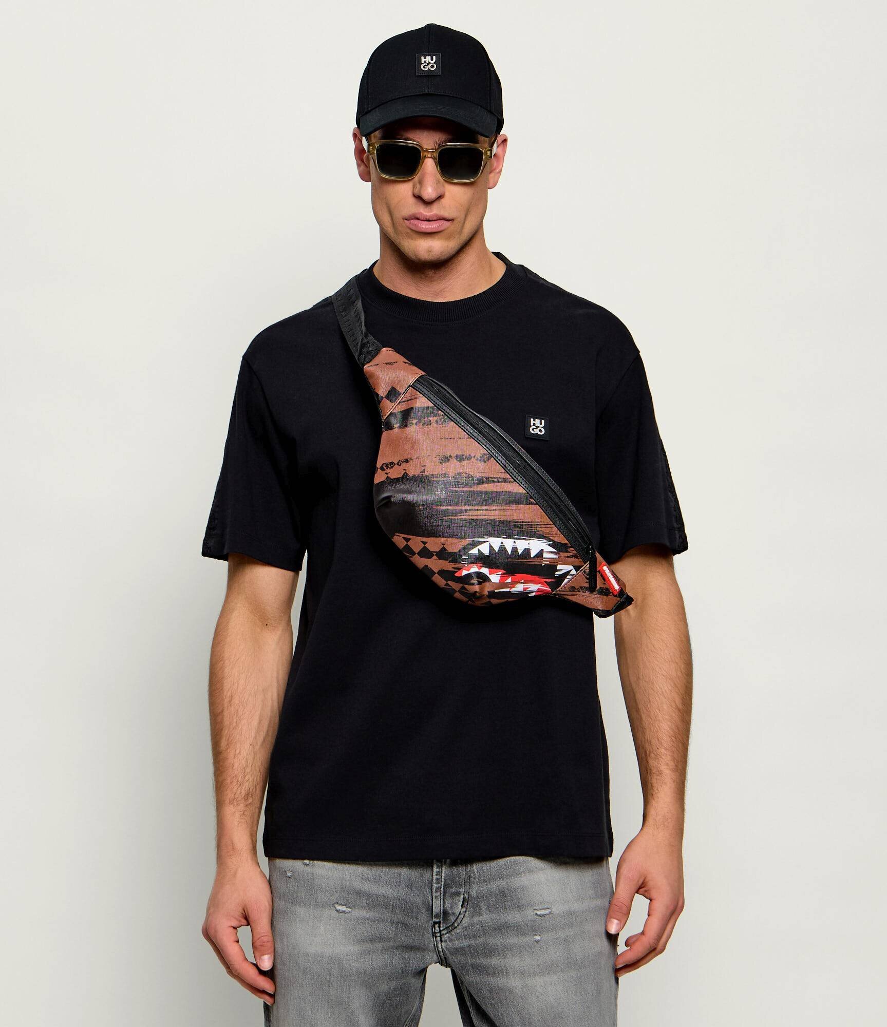 SPRAYGROUND Borsetă SMEARED GRUNGE SAVVY