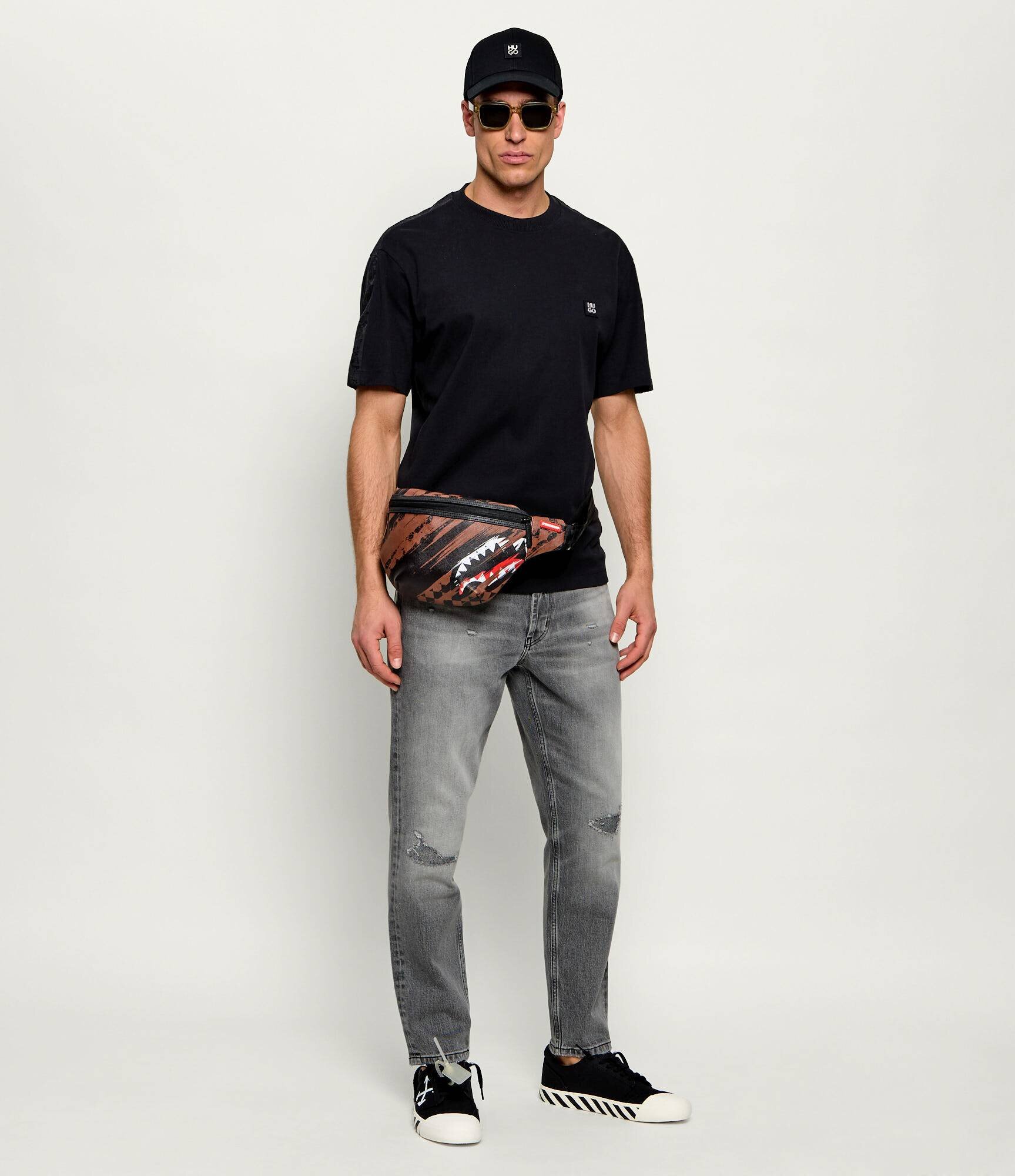 SPRAYGROUND Borsetă SMEARED GRUNGE SAVVY
