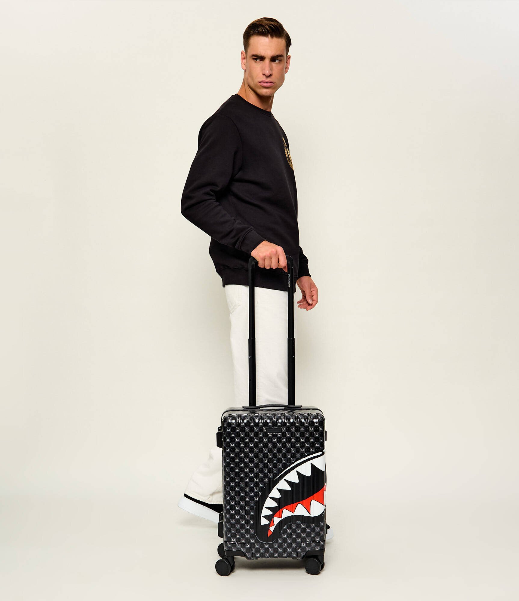 SPRAYGROUND Valiză Sharks In Paris WTF Bubbly | 45 x 33 x 21 cm