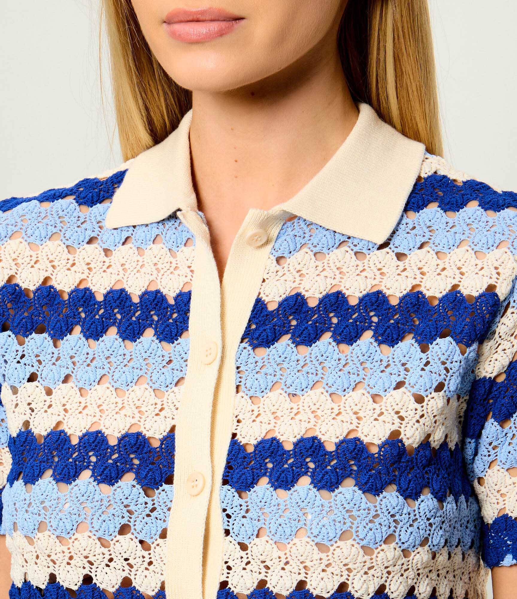 ST.Barth Cardigan Monet | Relaxed fit