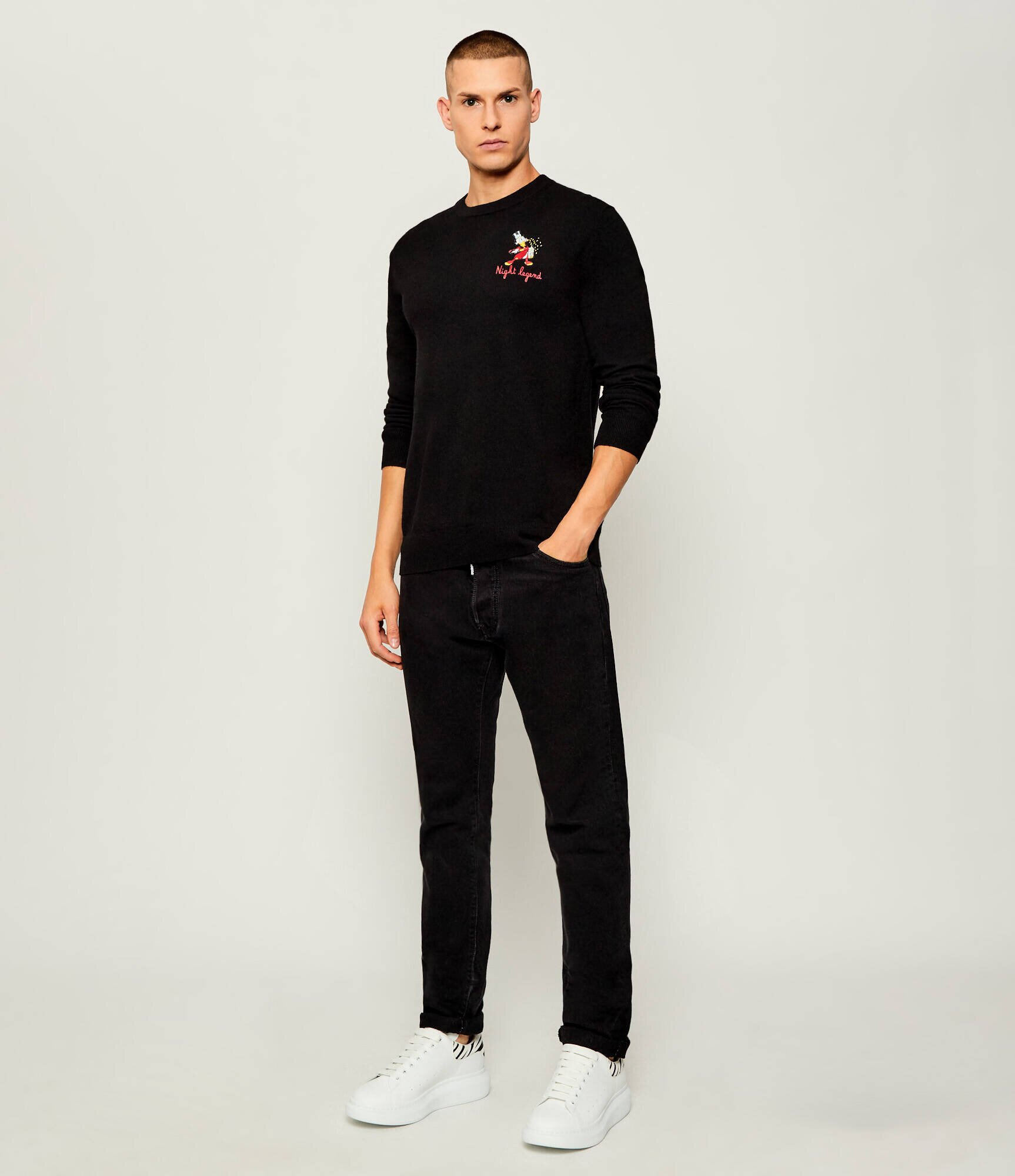ST.Barth Pulover HERON LIGHT EMBRY SAINT BARTH X DISNEY | regular fit cu adaos de lână și cașmir