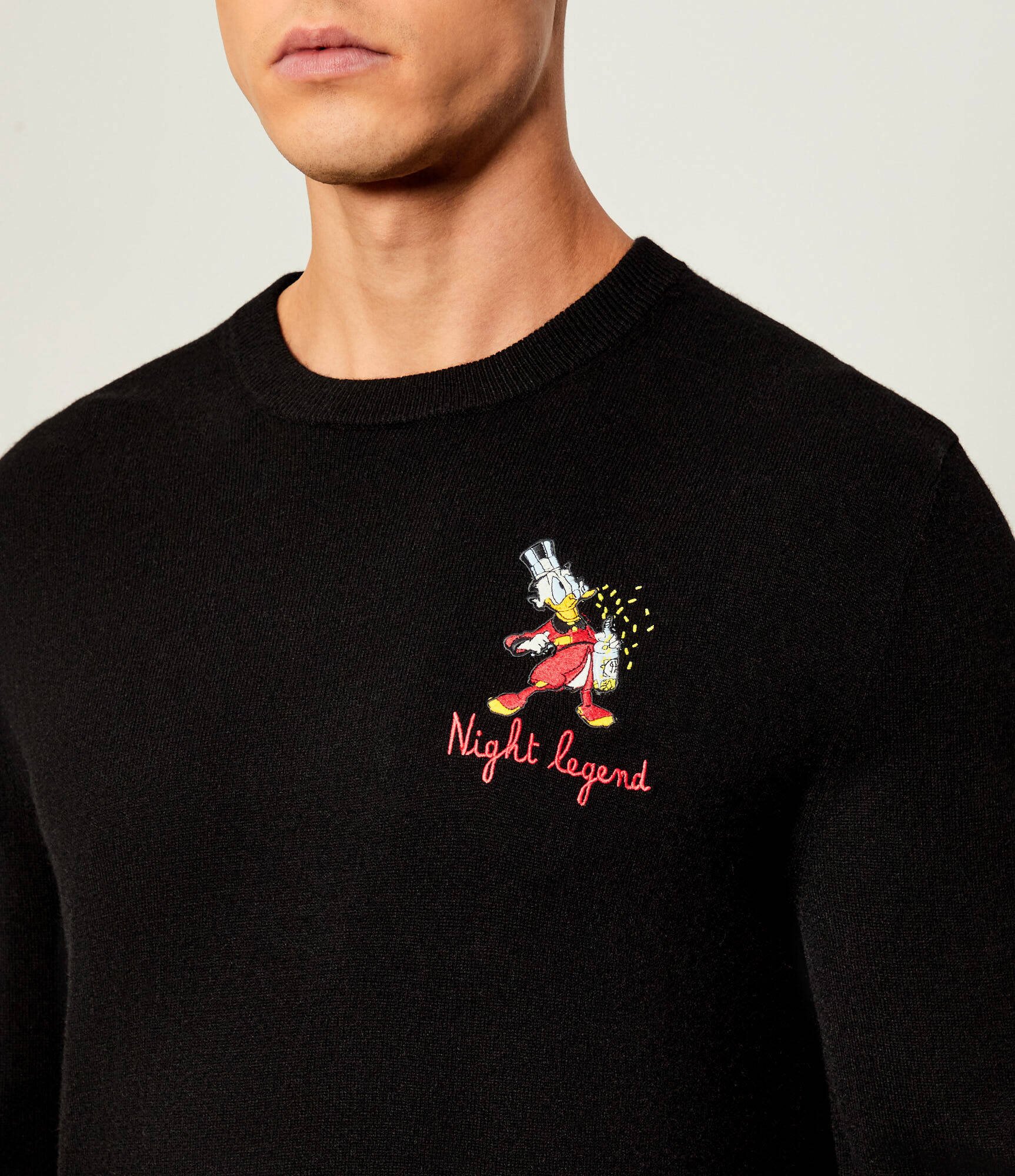 ST.Barth Pulover HERON LIGHT EMBRY SAINT BARTH X DISNEY | regular fit cu adaos de lână și cașmir