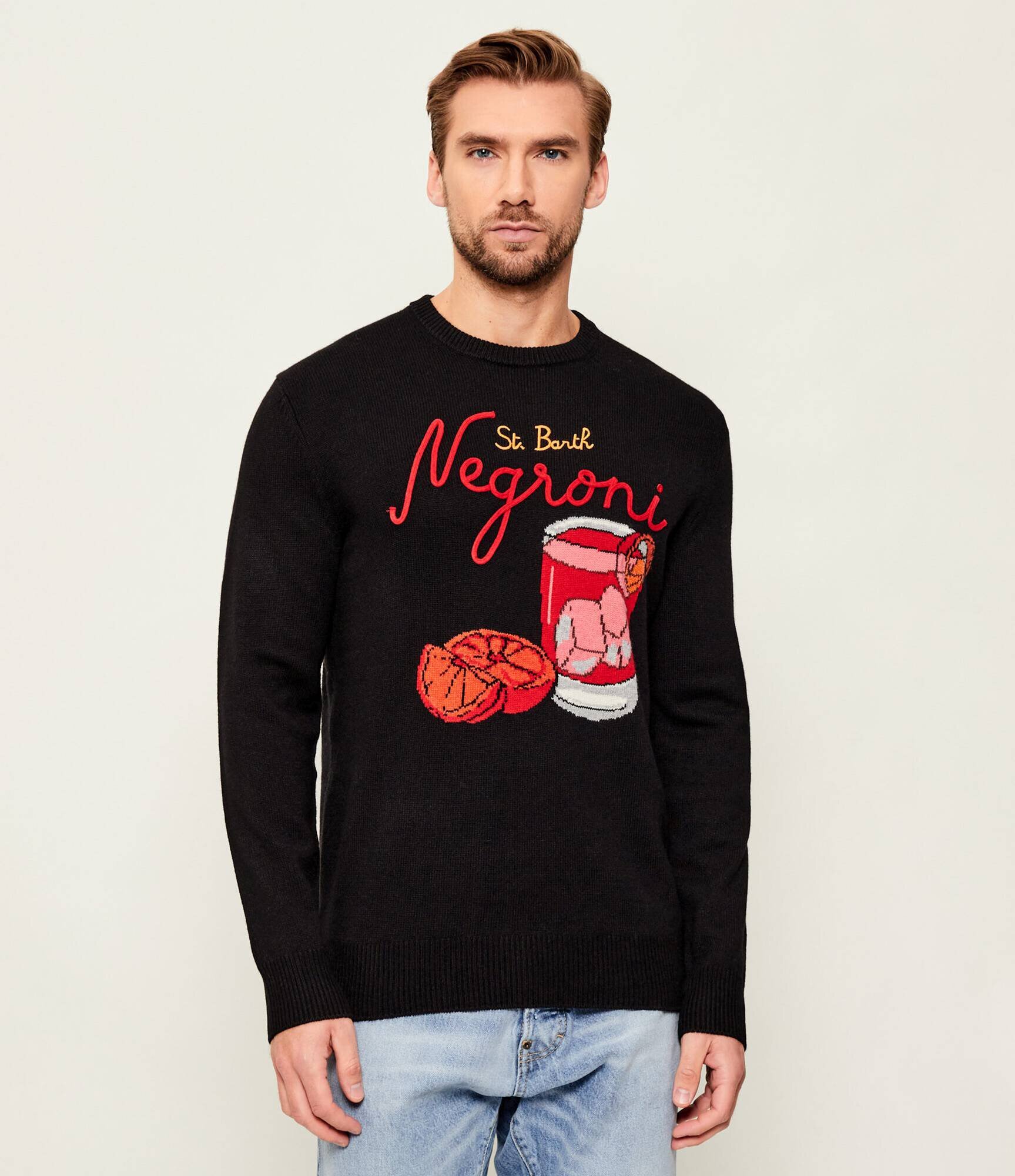 St. Barth Pulover Heron NEGRONI | regular fit cu adaos de lână și cașmir