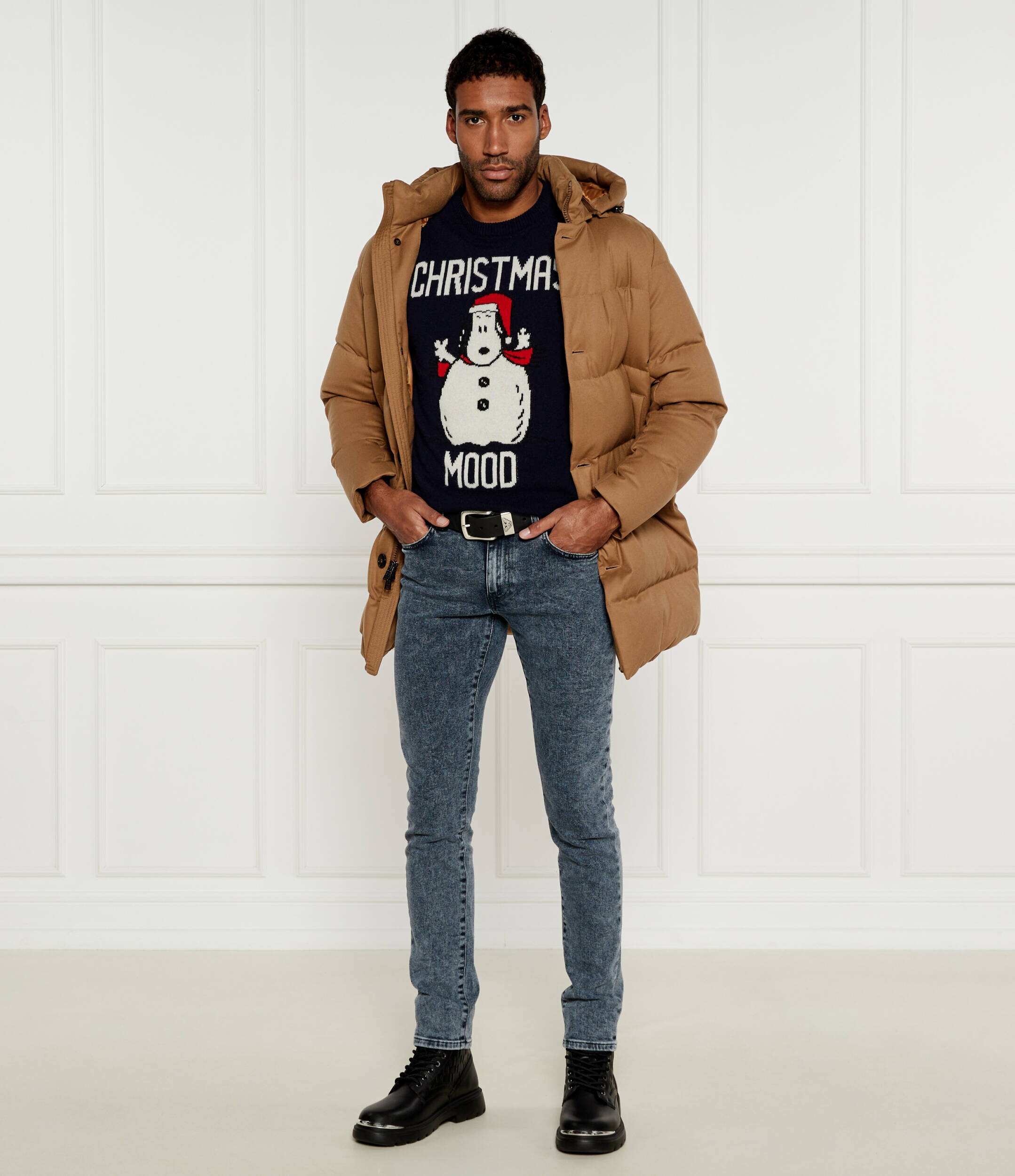 ST.Barth Pulover Heron ST. BARTH X PEANUTS | Regular Fit cu adaos de lână și cașmir