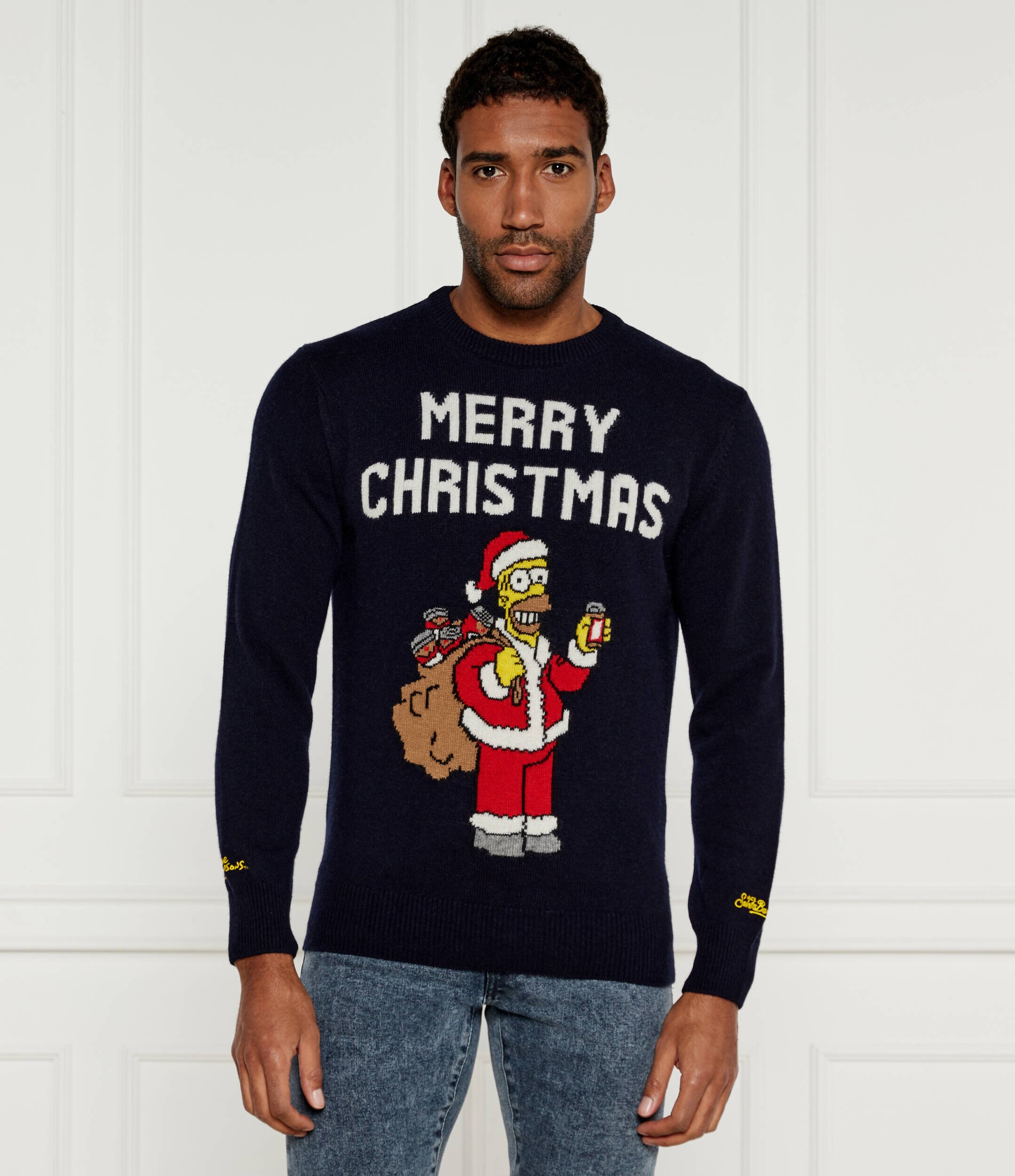 St. Barth Pulover Heron X THE SIMPSONS | Regular Fit cu adaos de lână și cașmir
