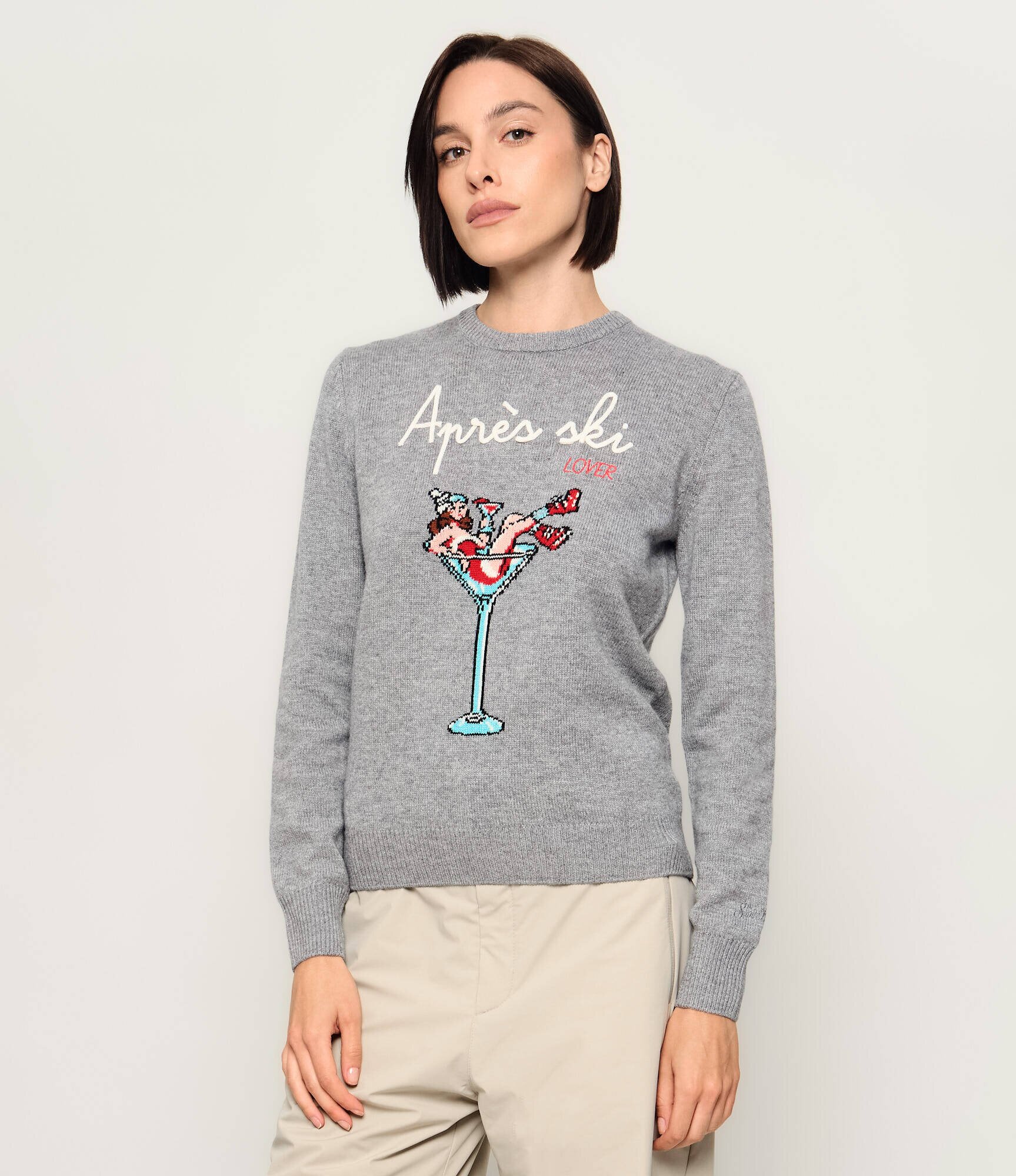 ST.Barth Pulover New Queen C | Slim Fit cu adaos de lână și cașmir