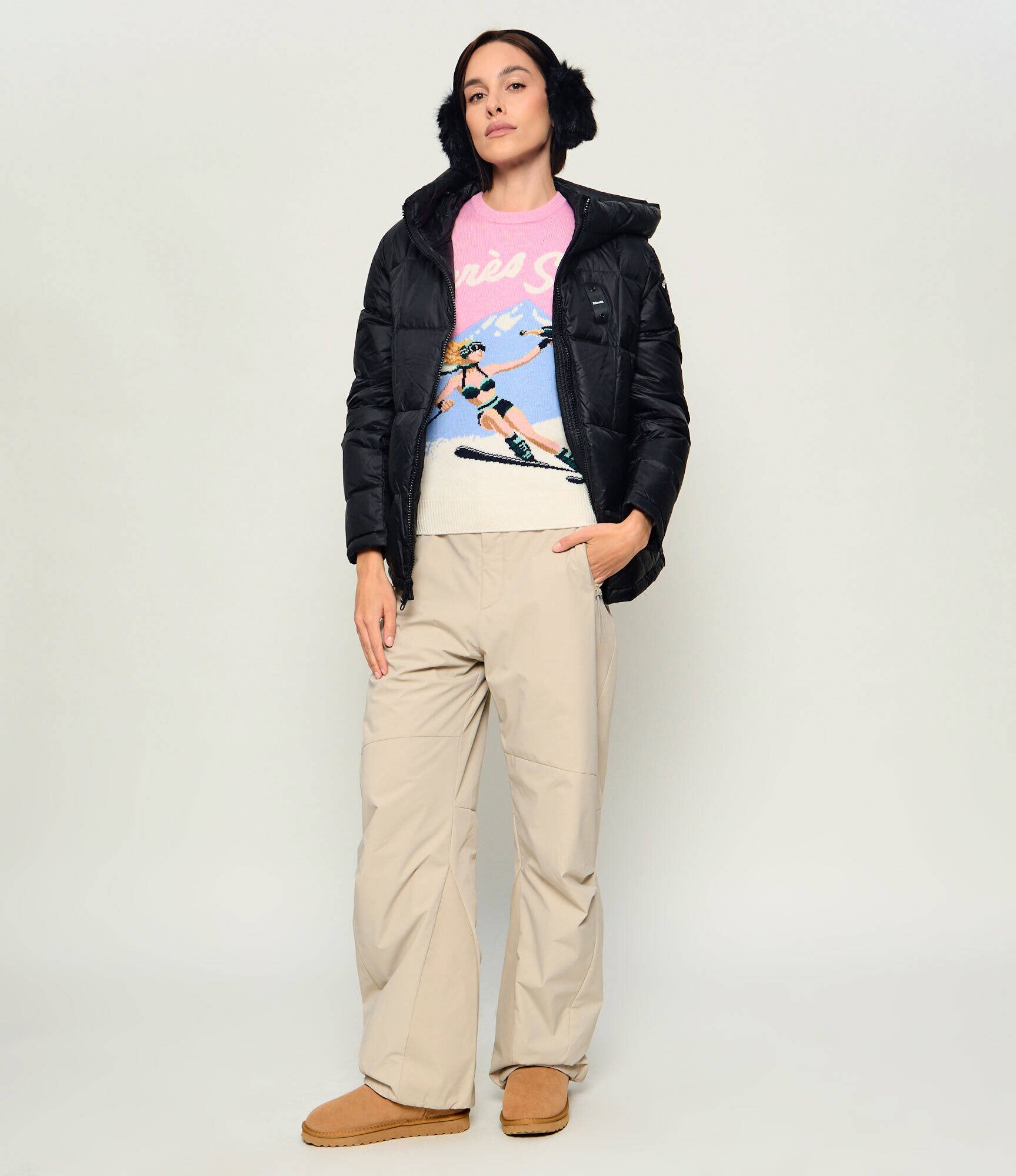 ST.Barth Pulover New Queen C | x St. Moritz | Slim Fit cu adaos de lână și cașmir