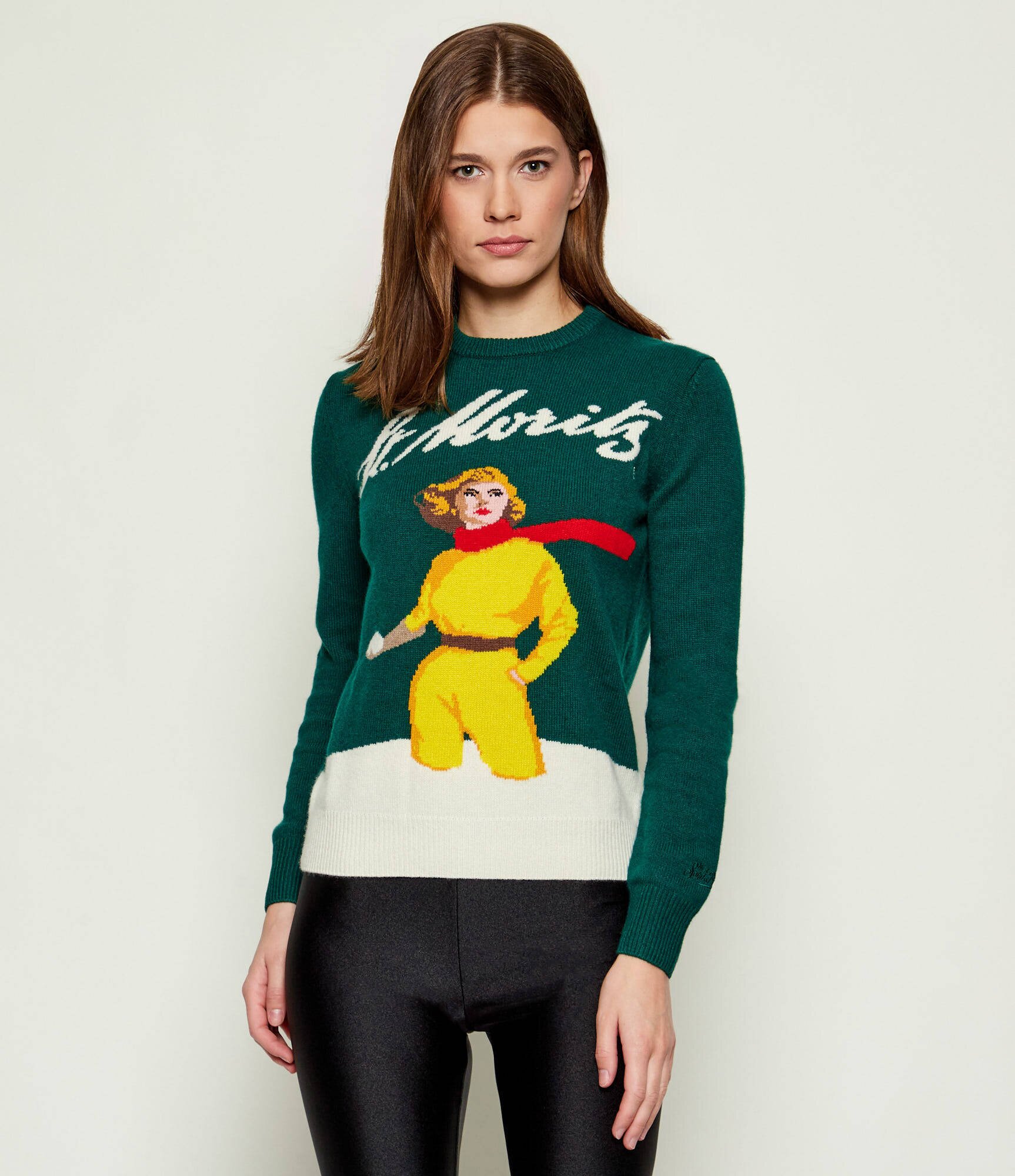 ST.Barth Pulover NEW QUEEN C | x St. Moritz | Slim Fit cu adaos de lână și cașmir