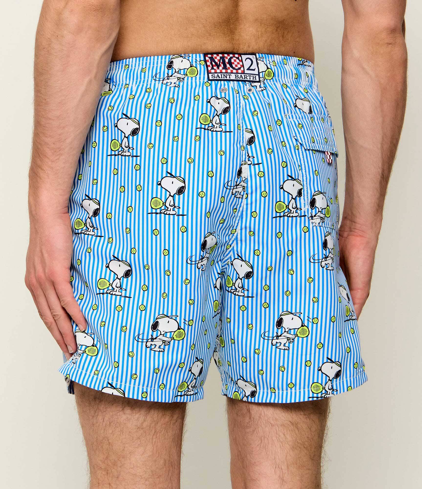 ST.Barth Șorți de baie GUSTAVIA SNOOPY PADEL| X PEANUTS | regular fit