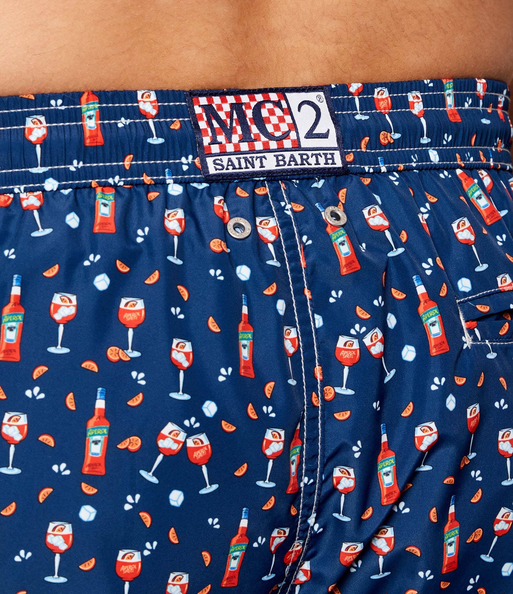 ST.Barth Șorți de baie LIGHTING MICRO FANTASY |ST. Barth x APEROL | regular fit