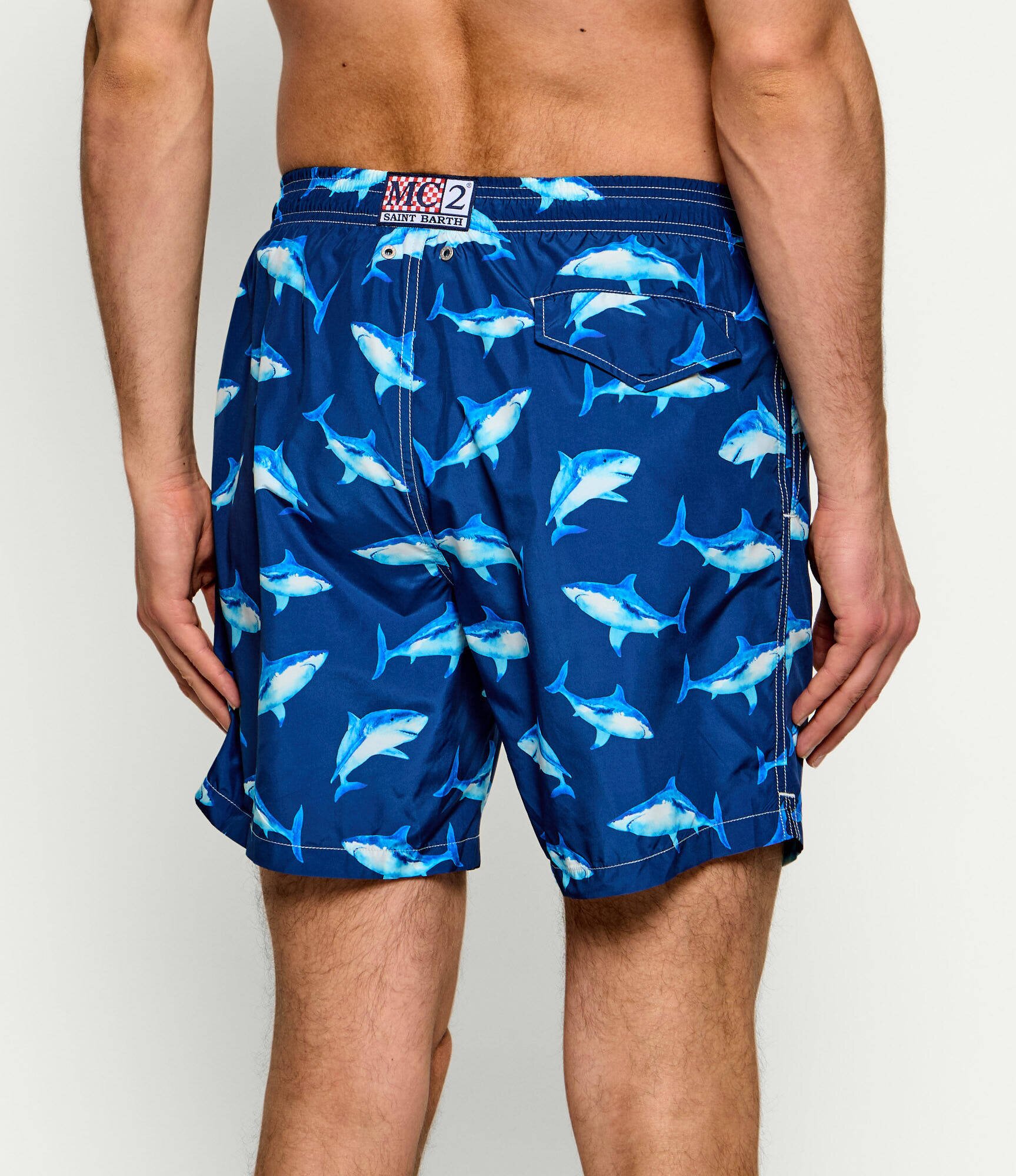 ST.Barth Șorți de baie LIGHTING SHARK | regular fit