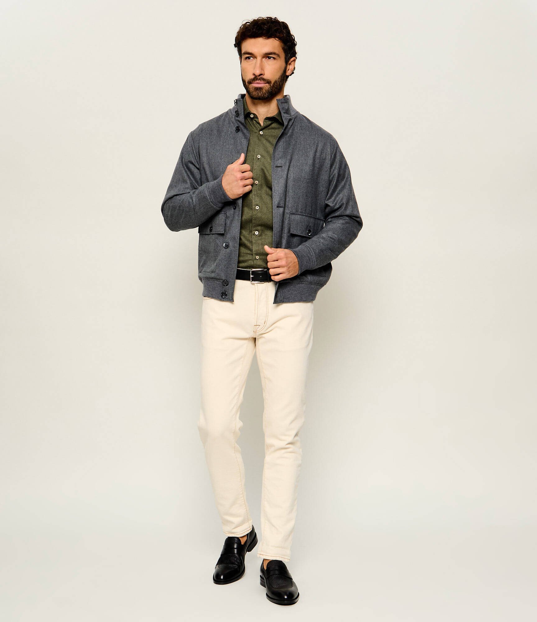 Stenströms De lână geacă bomber | regular fit