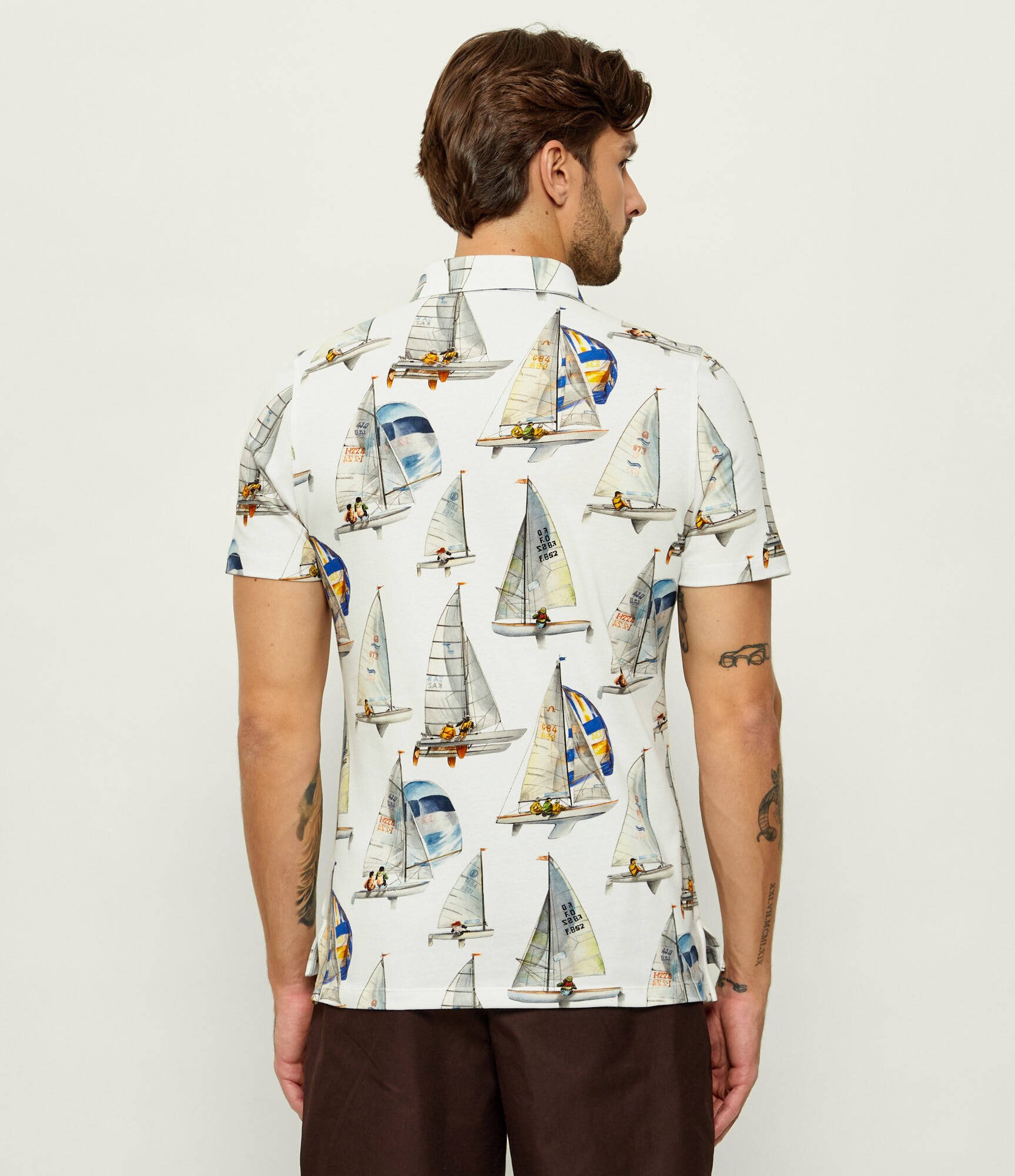 Stenströms Polo | Slim Fit | stretch pique
