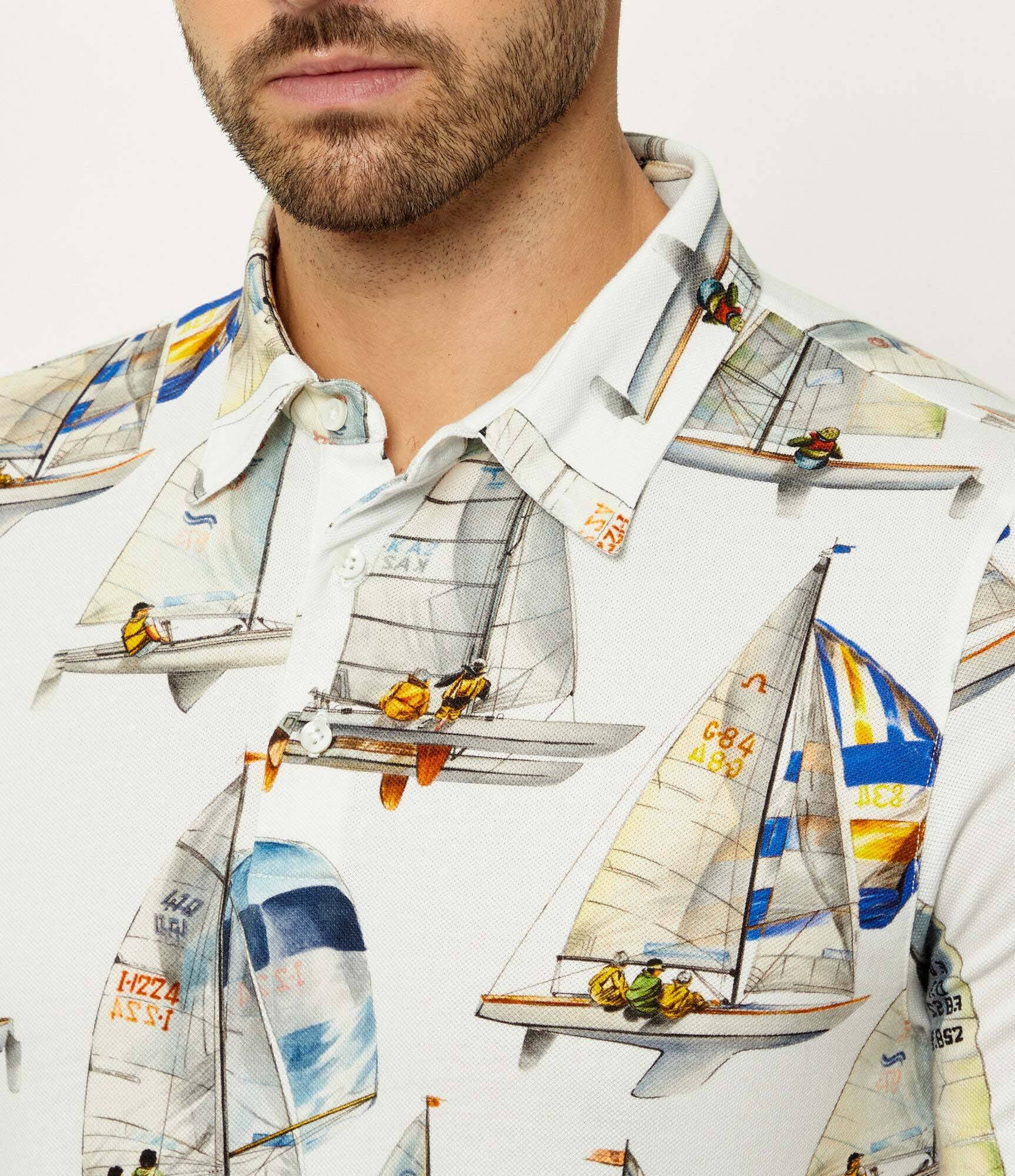 Stenströms Polo | Slim Fit | stretch pique