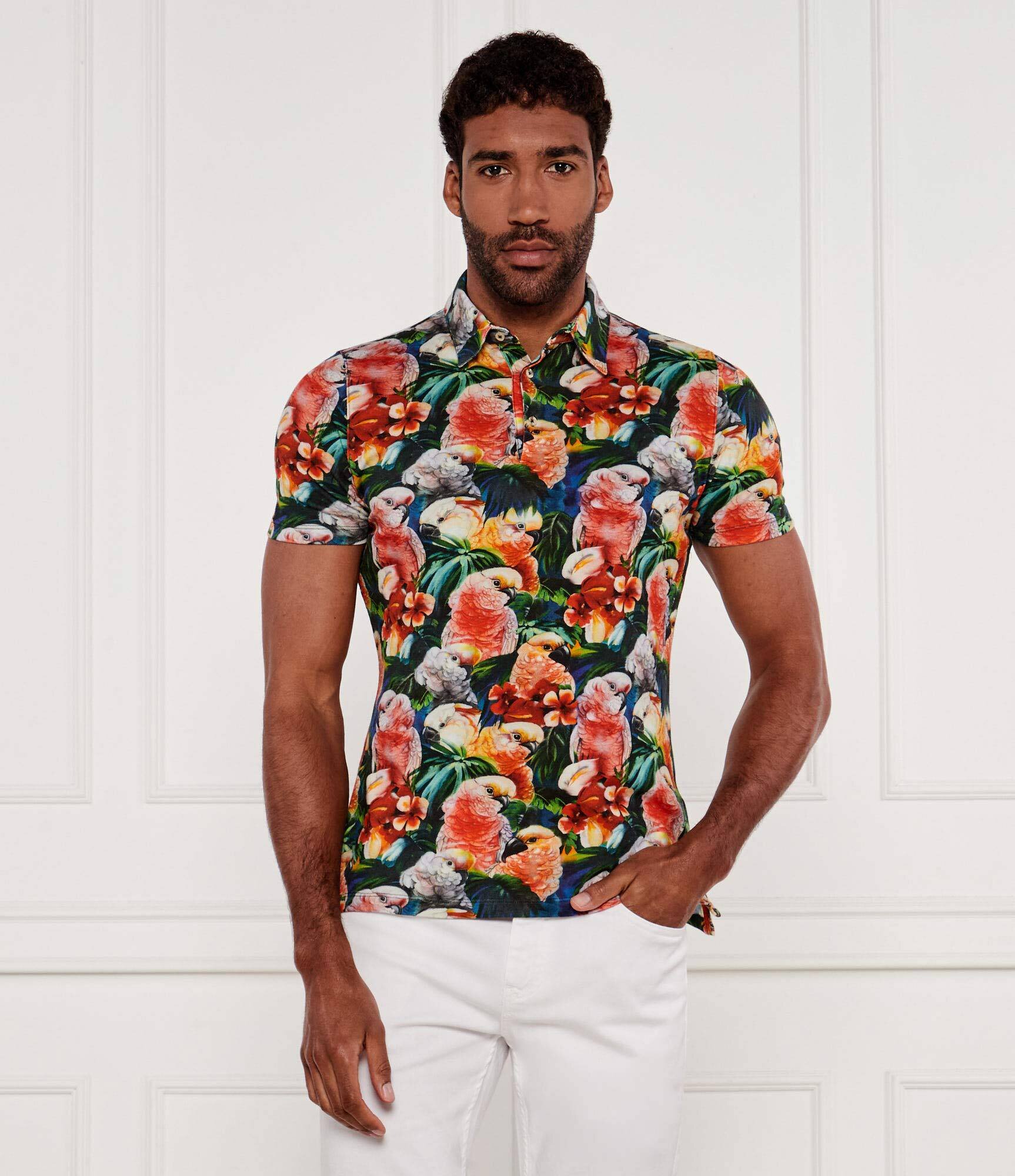Stenströms Polo | Slim Fit | stretch pique