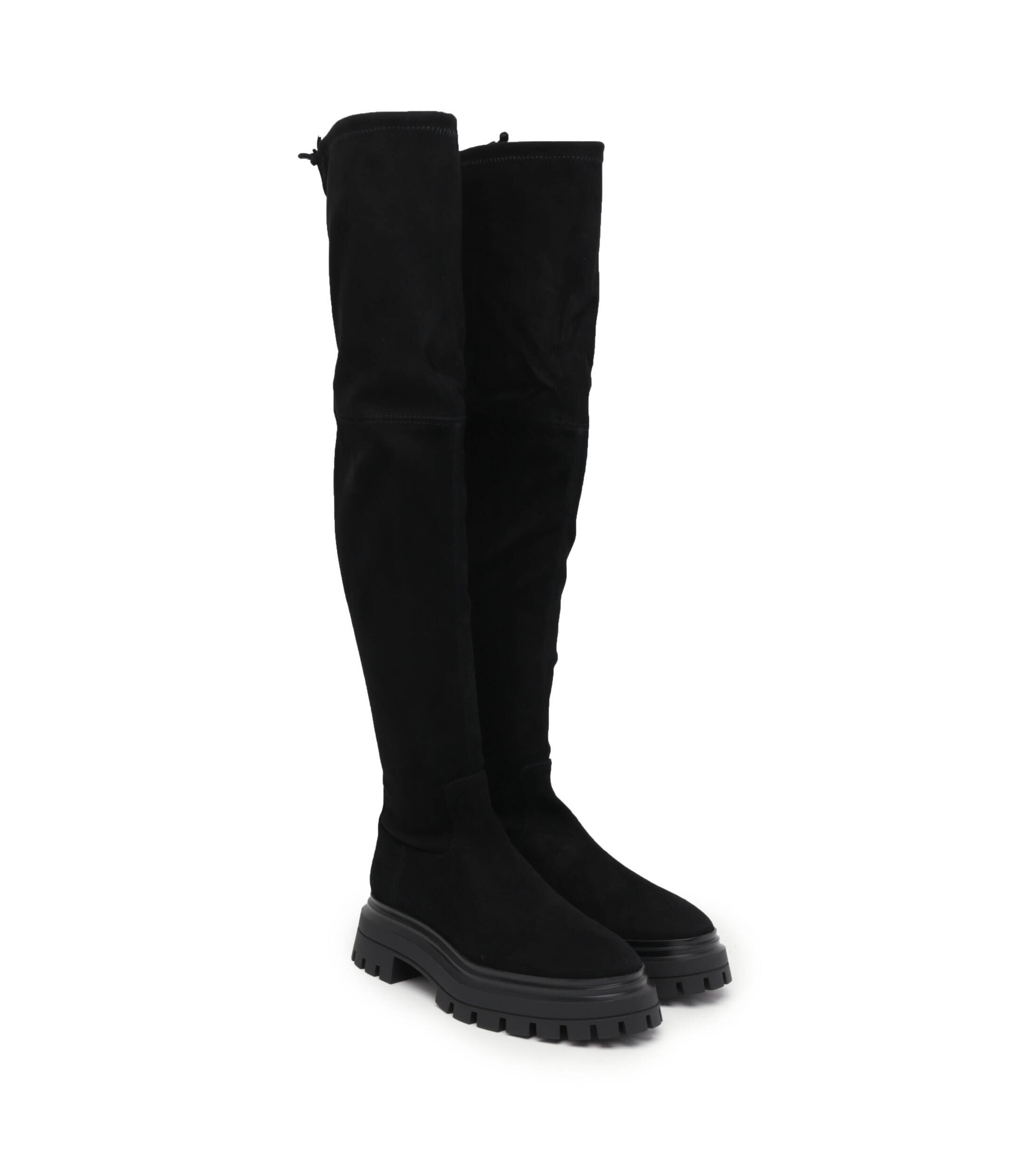 Stuart Weitzman Cizme lungi Bedforland | piele întoarsă
