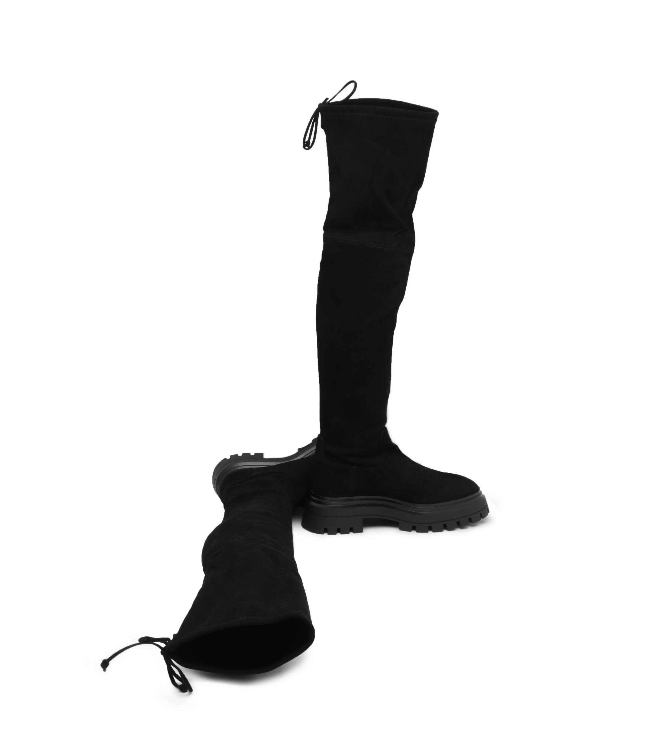 Stuart Weitzman Cizme lungi Bedforland | piele întoarsă