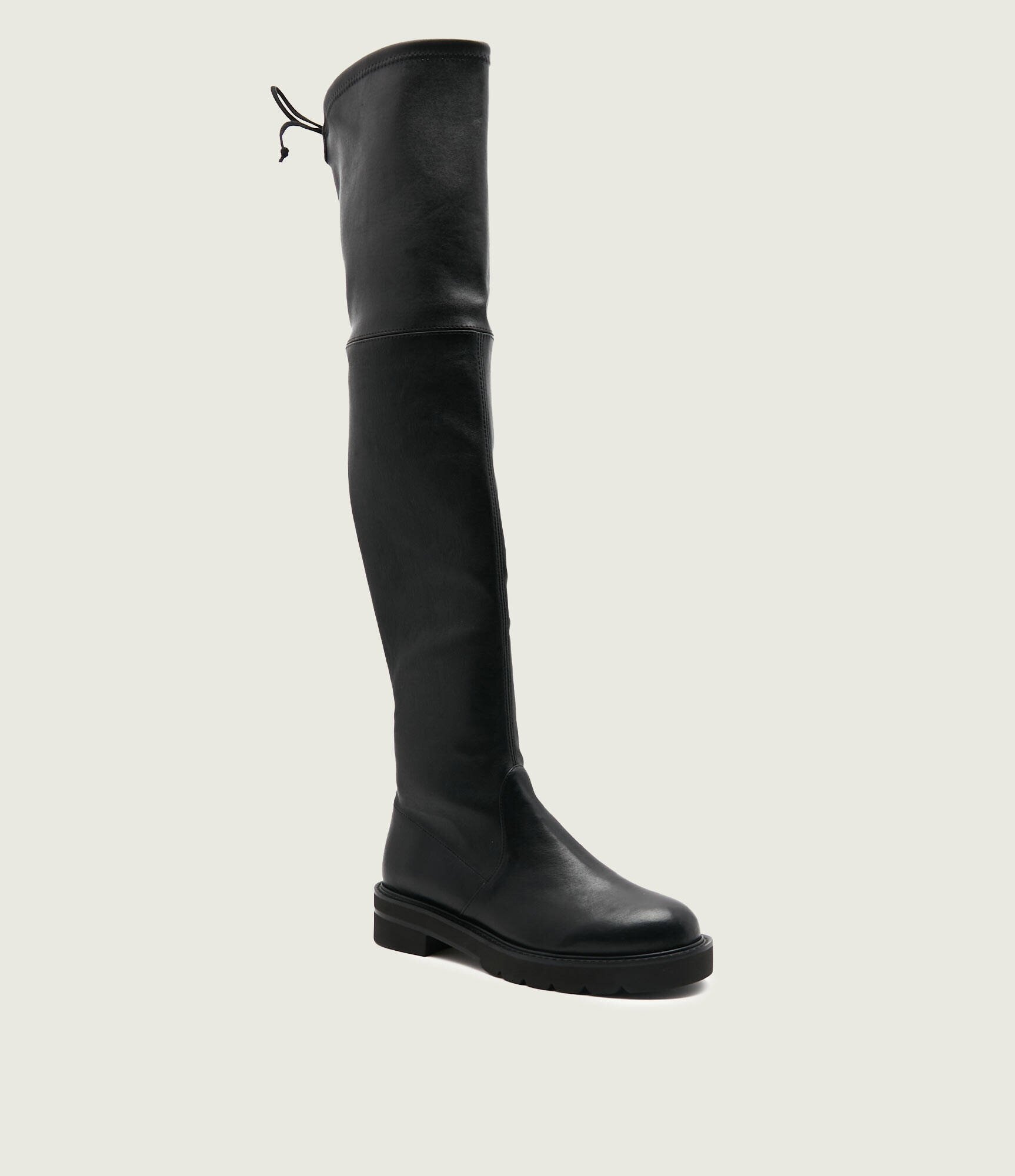 Stuart Weitzman De piele cizme lungi Lowland