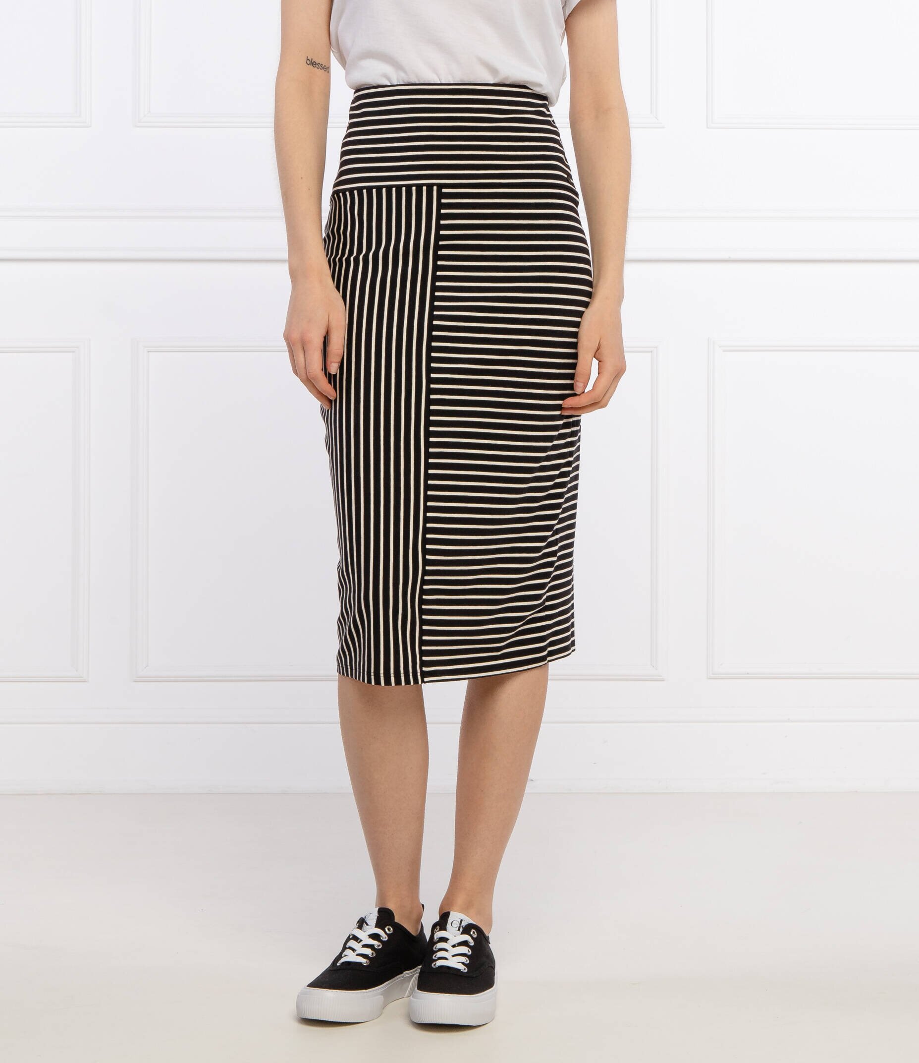 Superdry Fustă CLASSIC | high waist