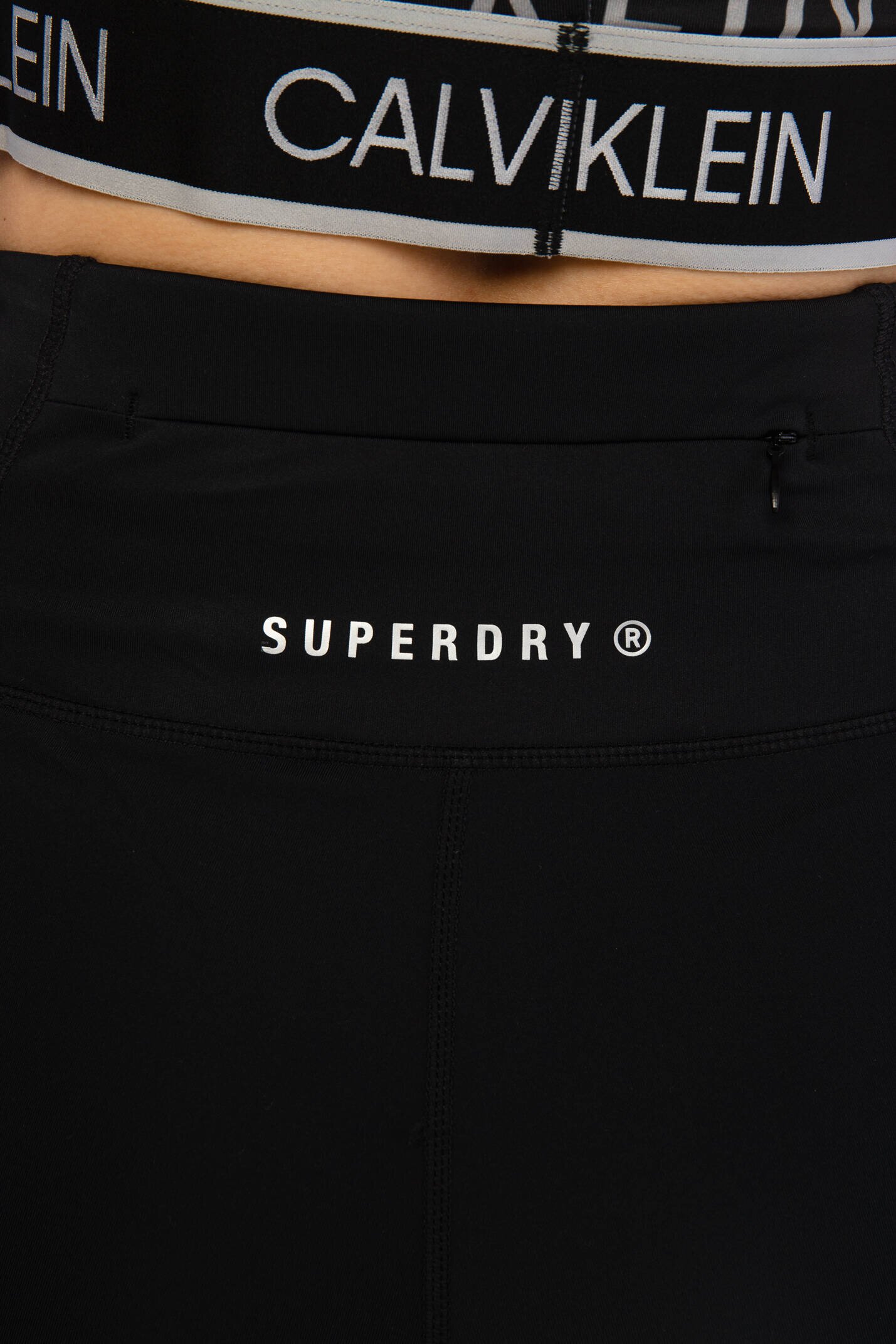 Superdry pantaloni scurți biker | slim fit
